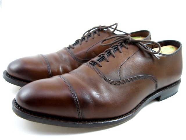 Allen Edmonds “PARK AVENUE” Cap-Toe Oxfords 11.5 D Chili Made in USA (787N)