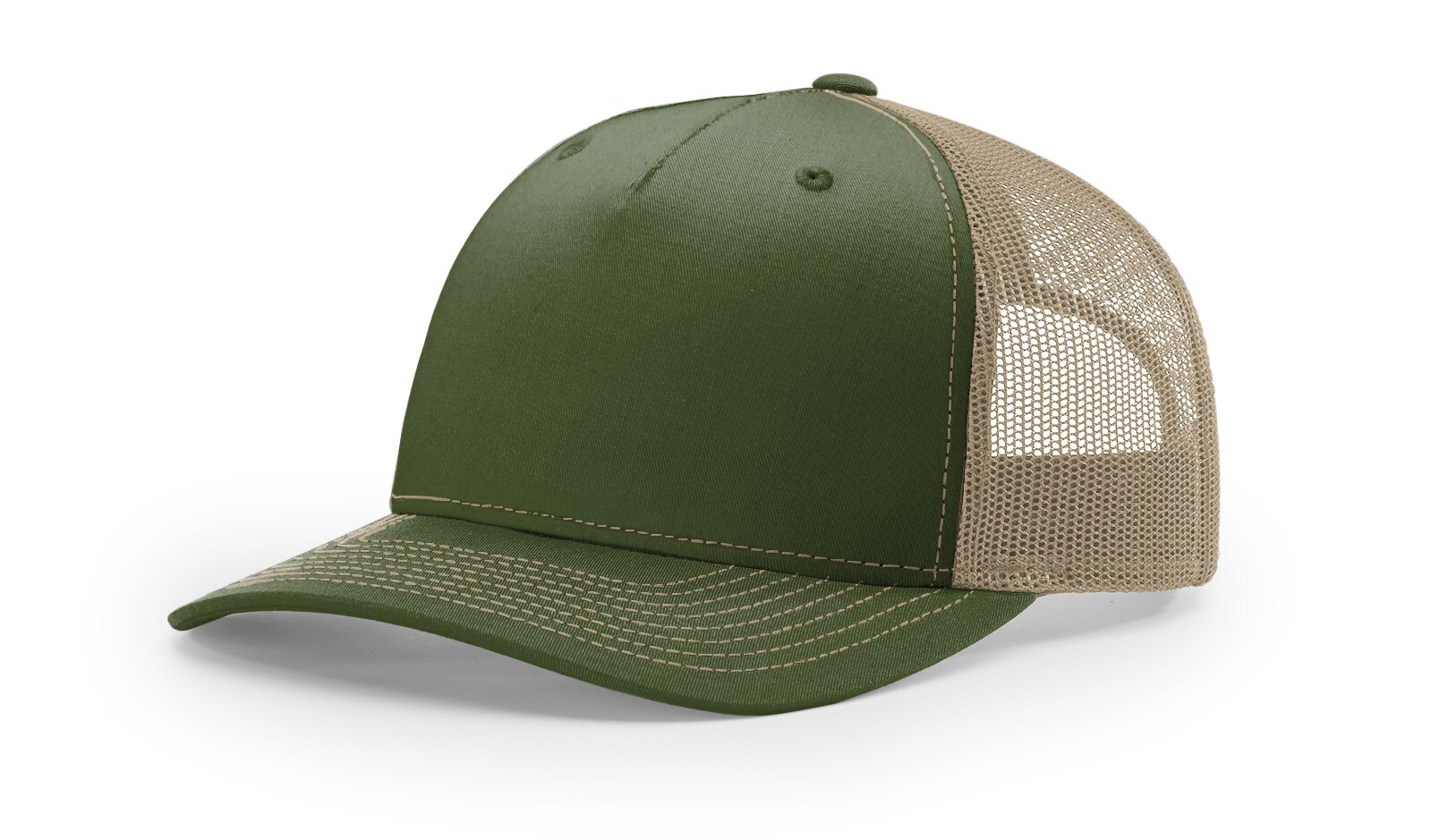 Richardson 5 Panel Trucker Cap 112FP Classic Style with Adjustable Duck Camo
