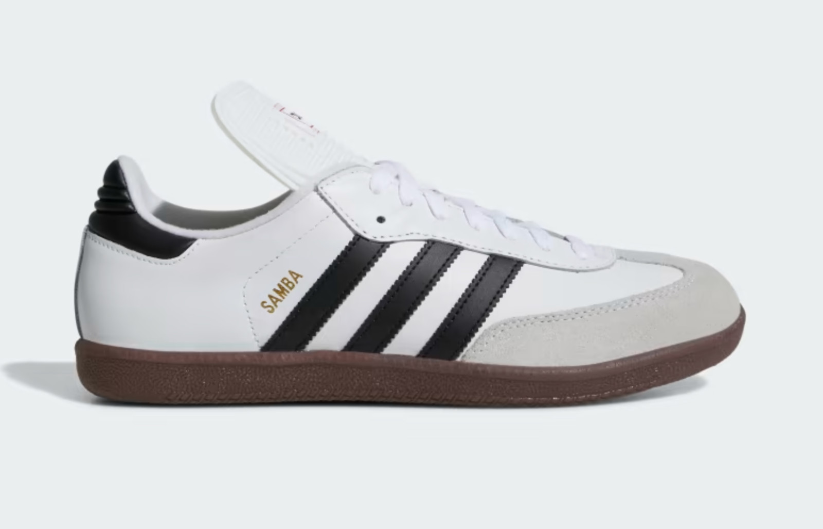 Men’s Adidas Samba Classic – White/Black/White – [772109] – Size 6.5 – 13