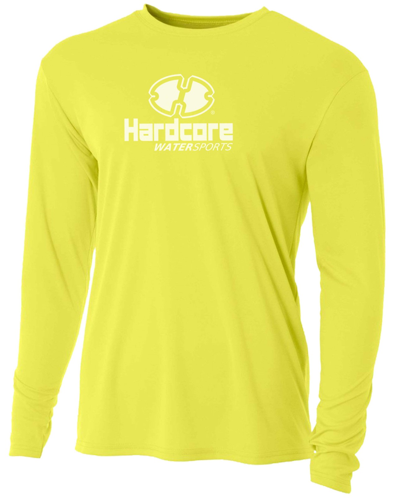 Hardcore Men’s Long Sleeve Rash Guard Surf Shirt – Relaxed Fit Swimwear Designed