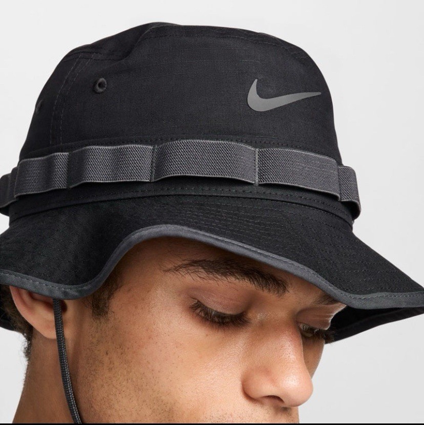 Nike Apex Dri-FIT Training Bucket Hat FB5621-010 NEW $34 Unisex Adult Sz M Black