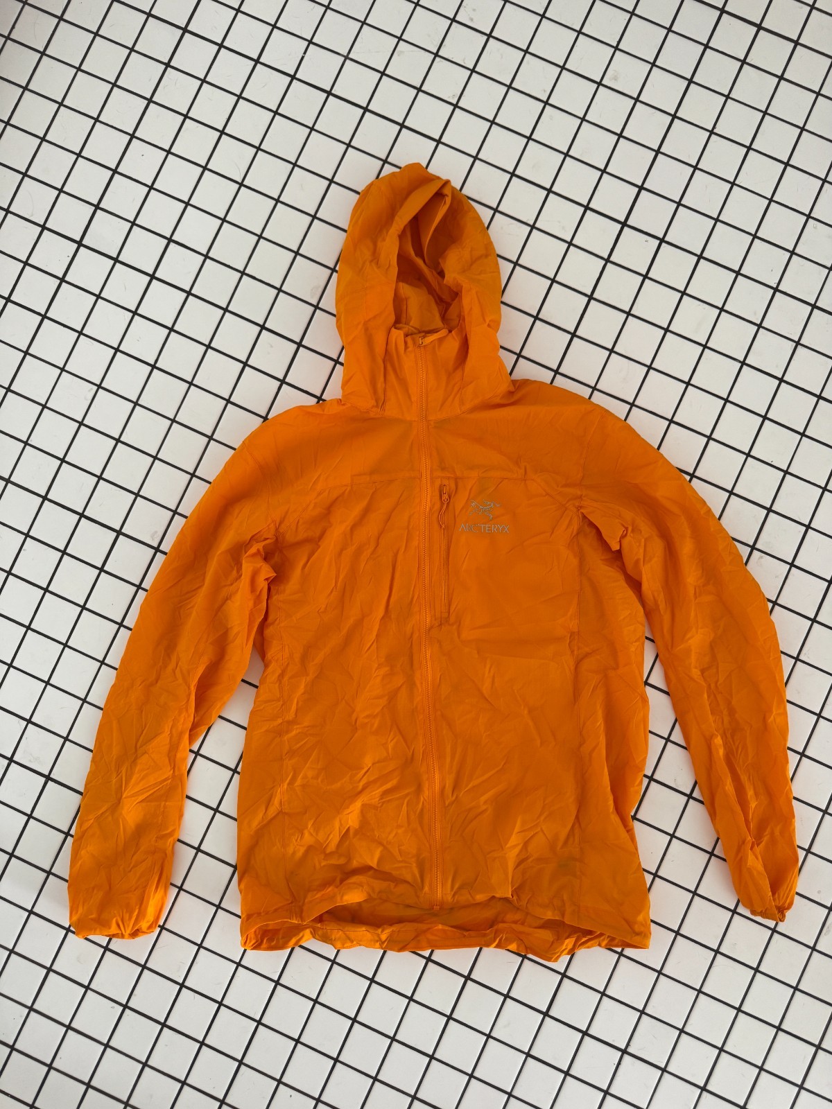 ARC’TERYX Squamish Hoody Orange M Ripstop Windbreaker