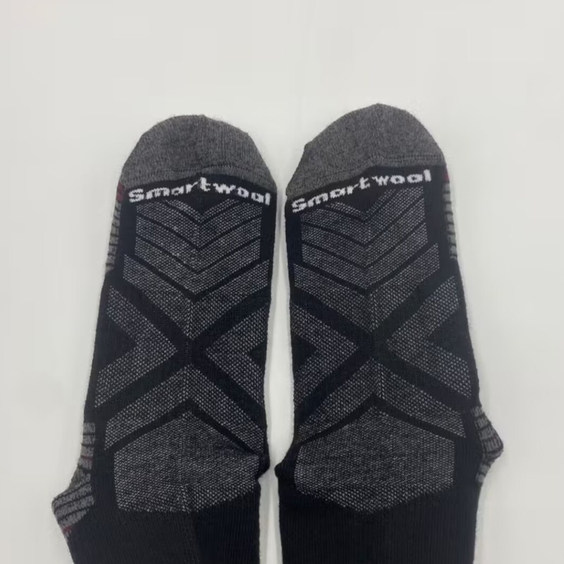 Smartwool 3 Pack Men’s hike Randonnee Crew Socks Light Cushion Size Large black