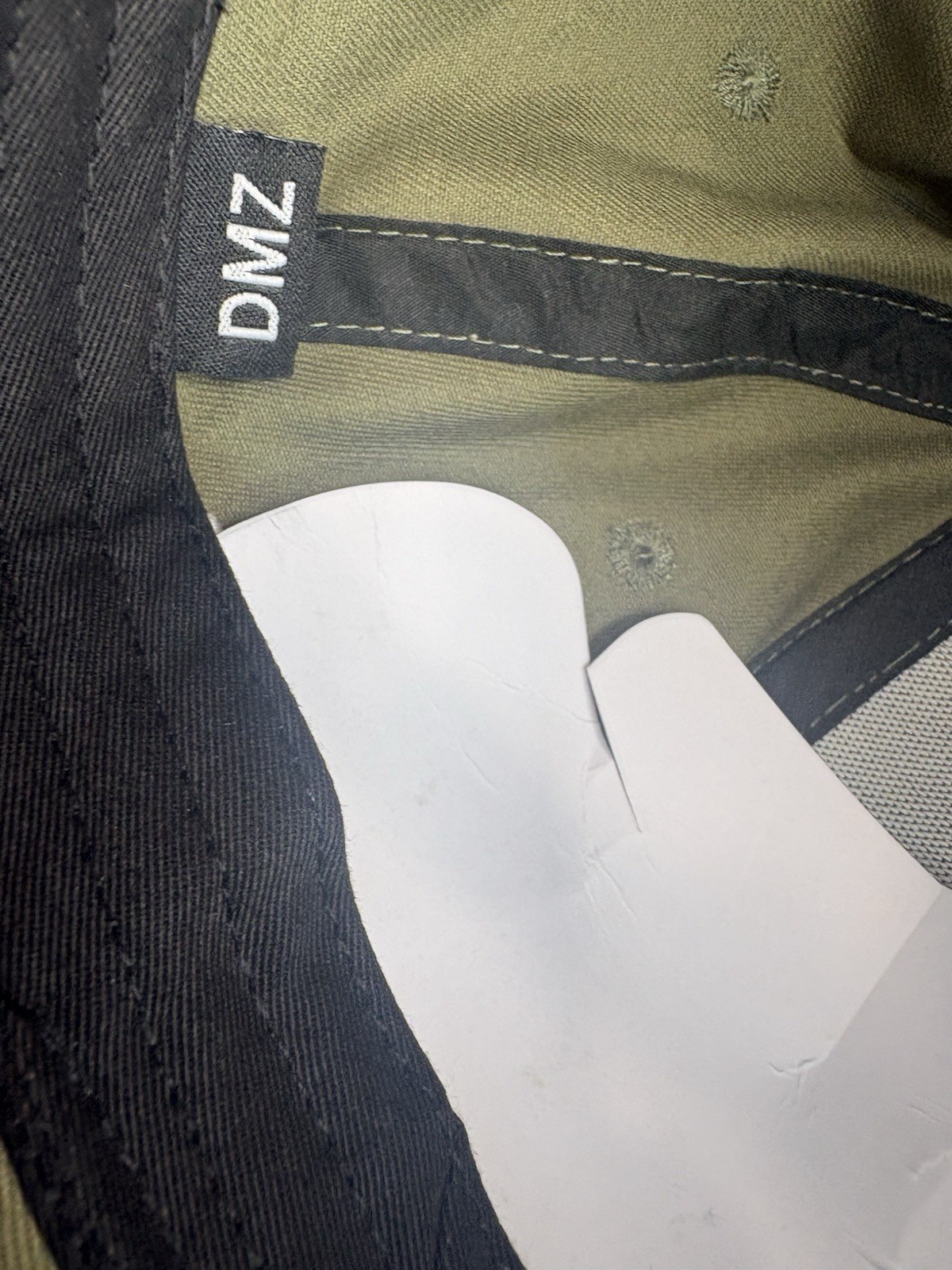Korean DMZ Demilitarized Zone Hat Cap Republic of Korea Olive Adjustable NWOT