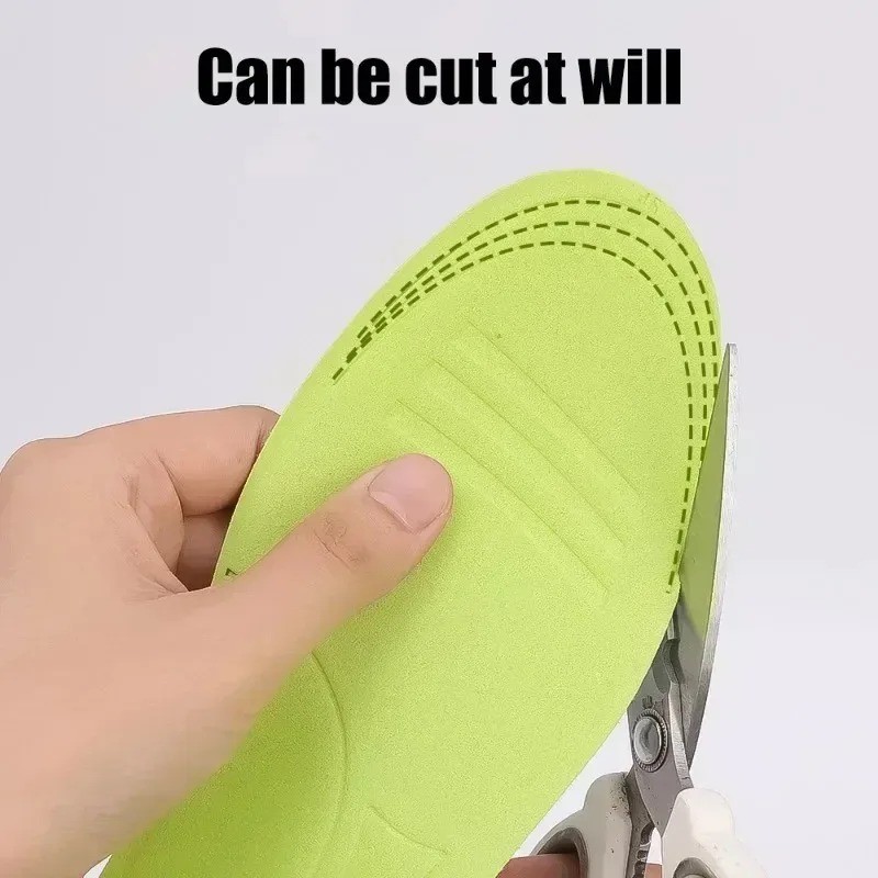 Sport Orthopedic Insoles for Feet Men Women EVA Breathable Shock