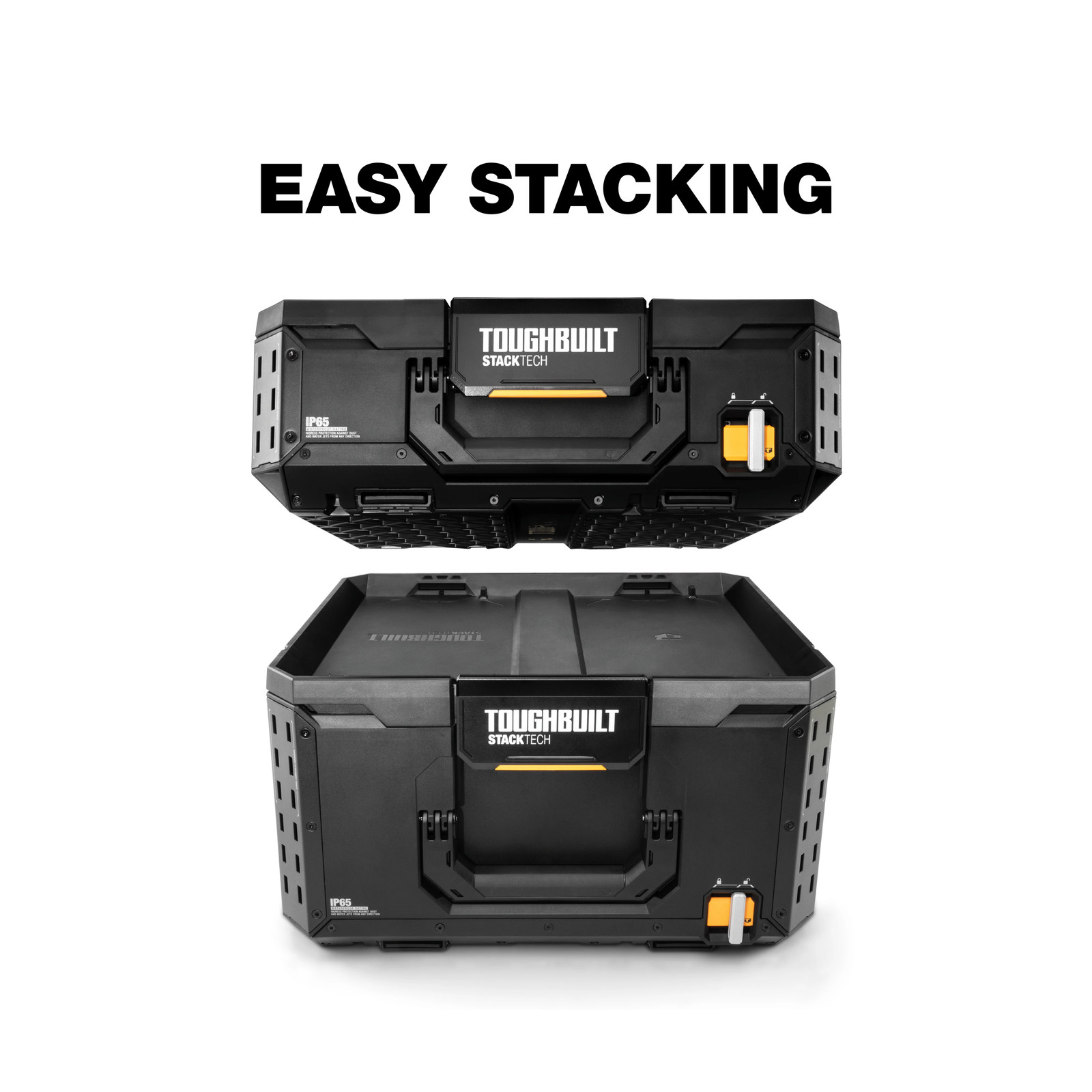 TOUGHBUILT STACKTECH 20.98-in W x 15.55-in H x 15.98-in D BLACK Plastic/Me|26001