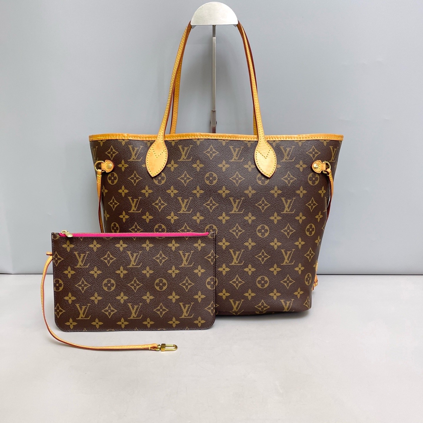 Louis Vuitton Pre-Owned Authentic Shopping Bag Monogram Free Tracked Shipping