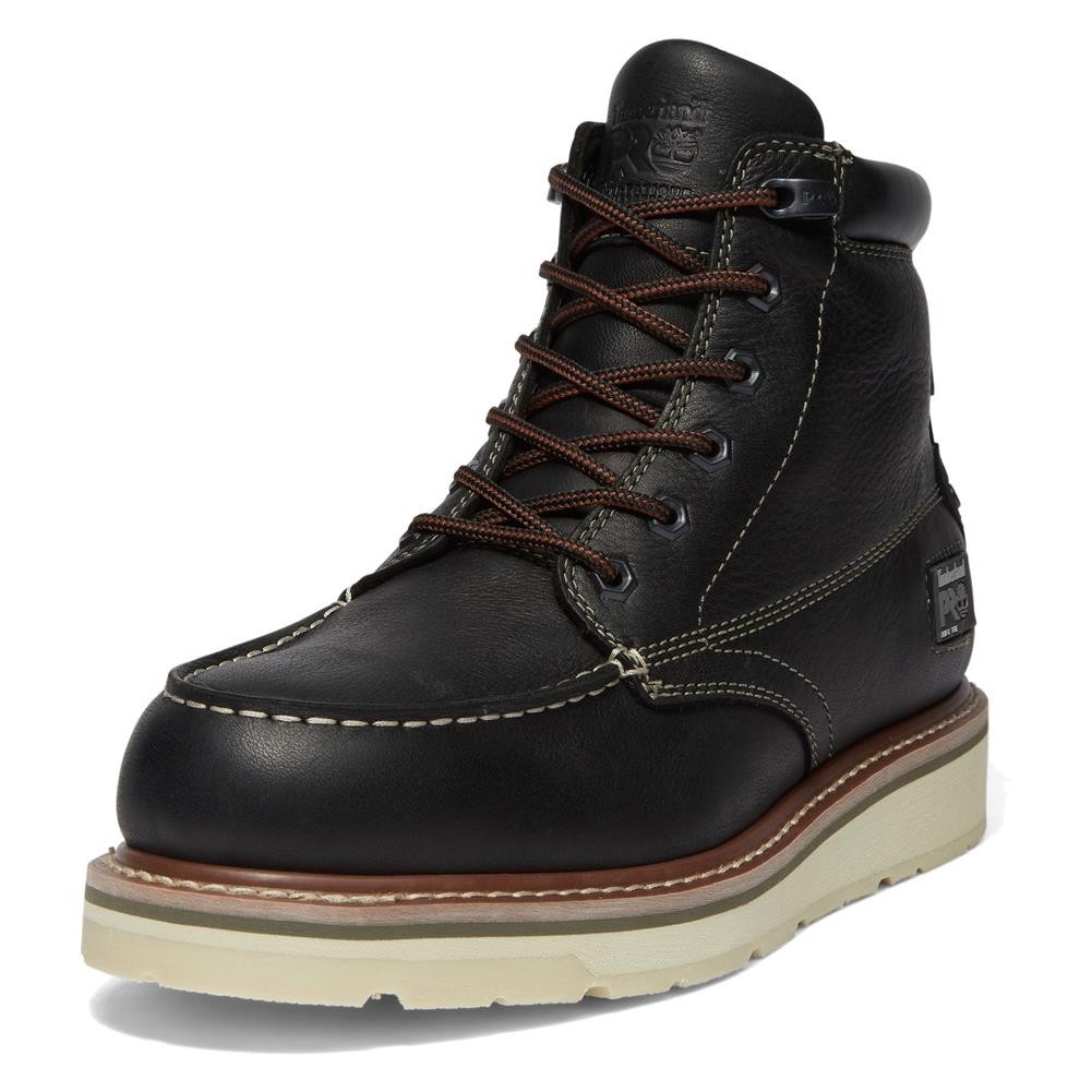Men’s Timberland PRO 6″ Gridworks Waterproof Work Boots EH abrasion-resistant