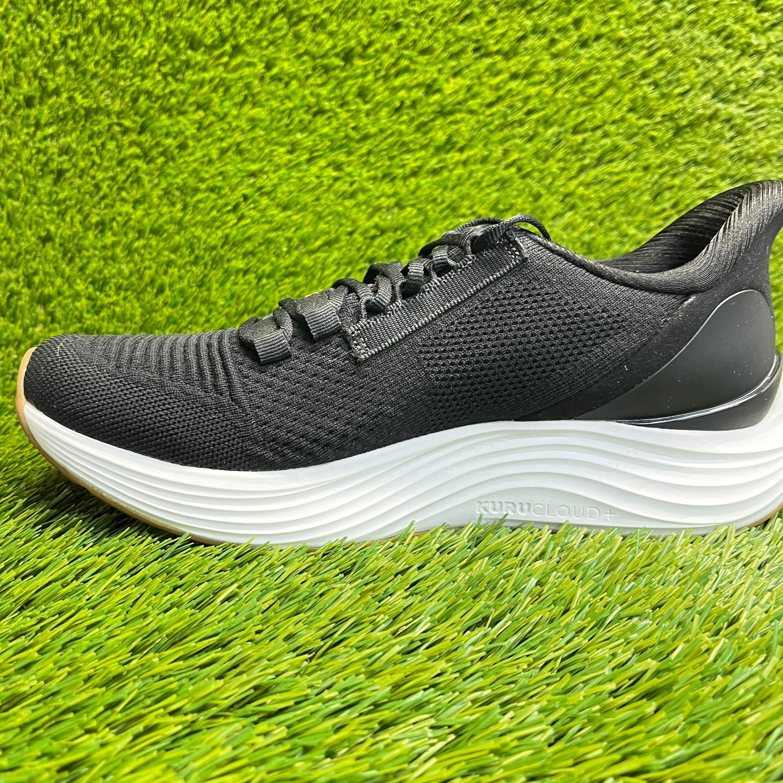 Kuru Atom 2 Womens Size 9.5 Black White Athletic Running Walking Shoes Sneakers