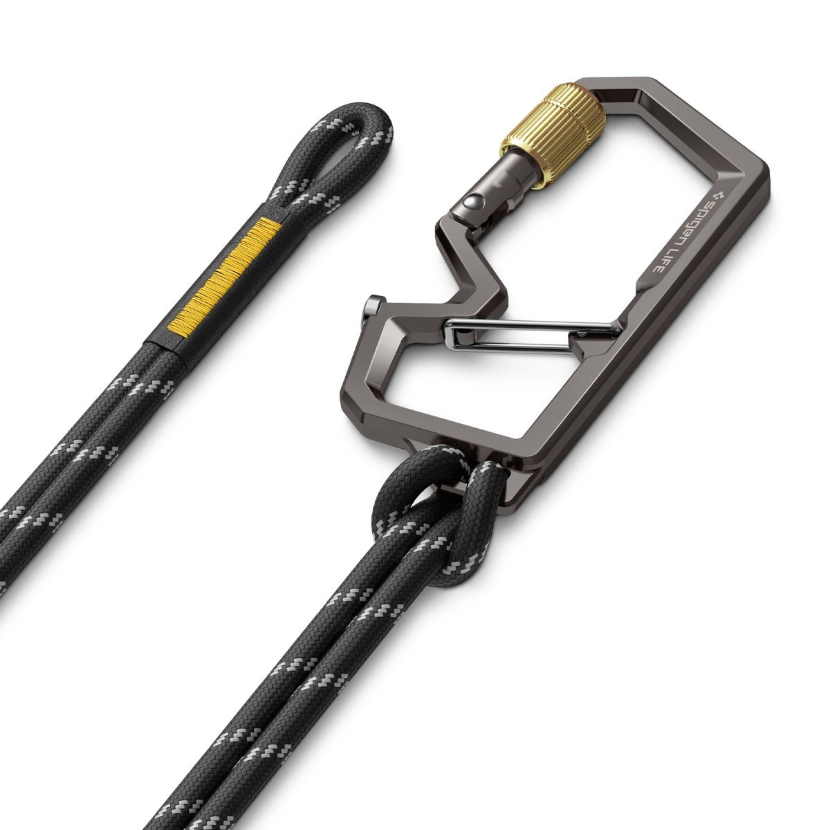 Spigen Key Accessory Carabiner LF101 Twist-to-Lock Mechanism