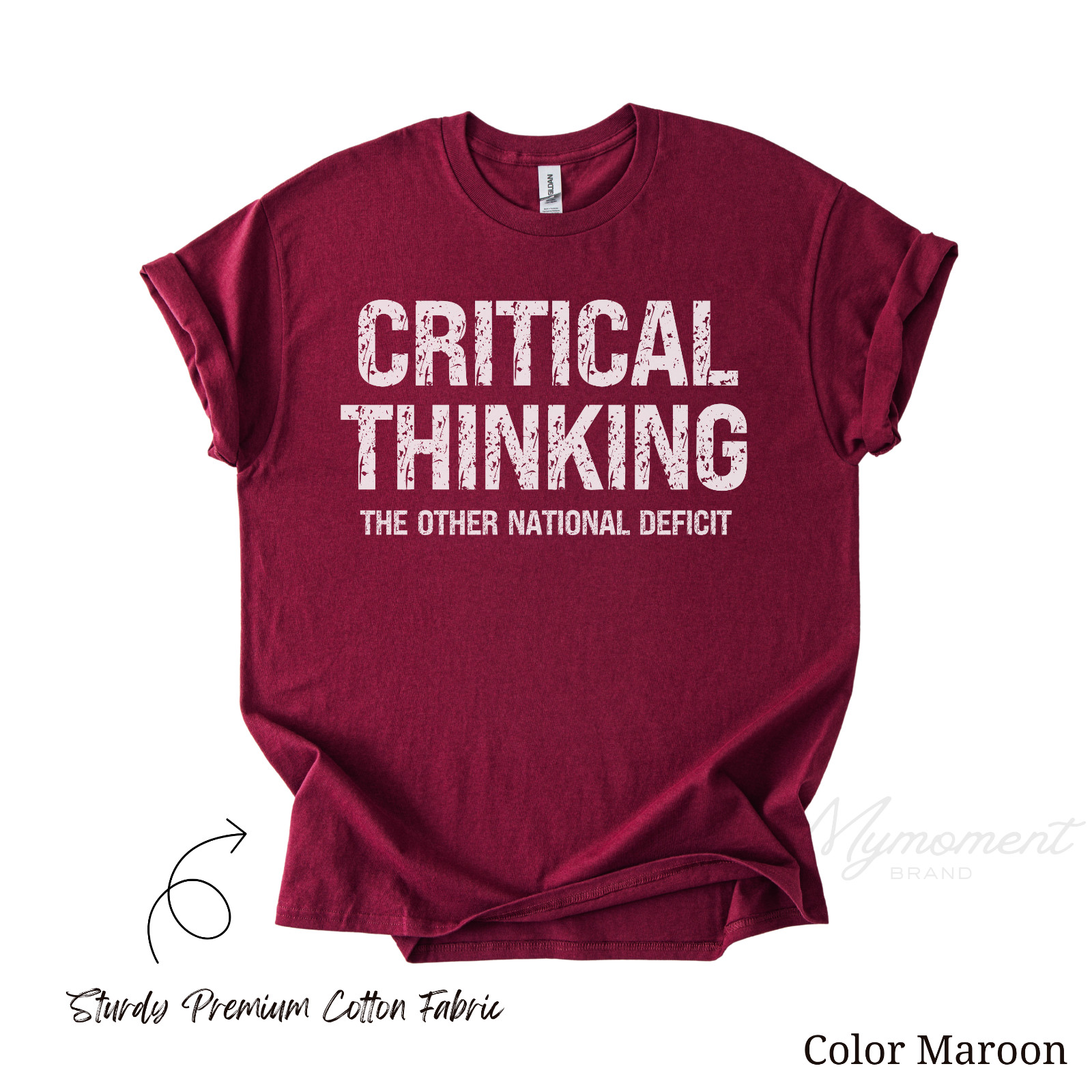 Critical Thinking Shirt Adult Humor Graphic Tshirt Novelty Sarcastic Sarcasm Tee