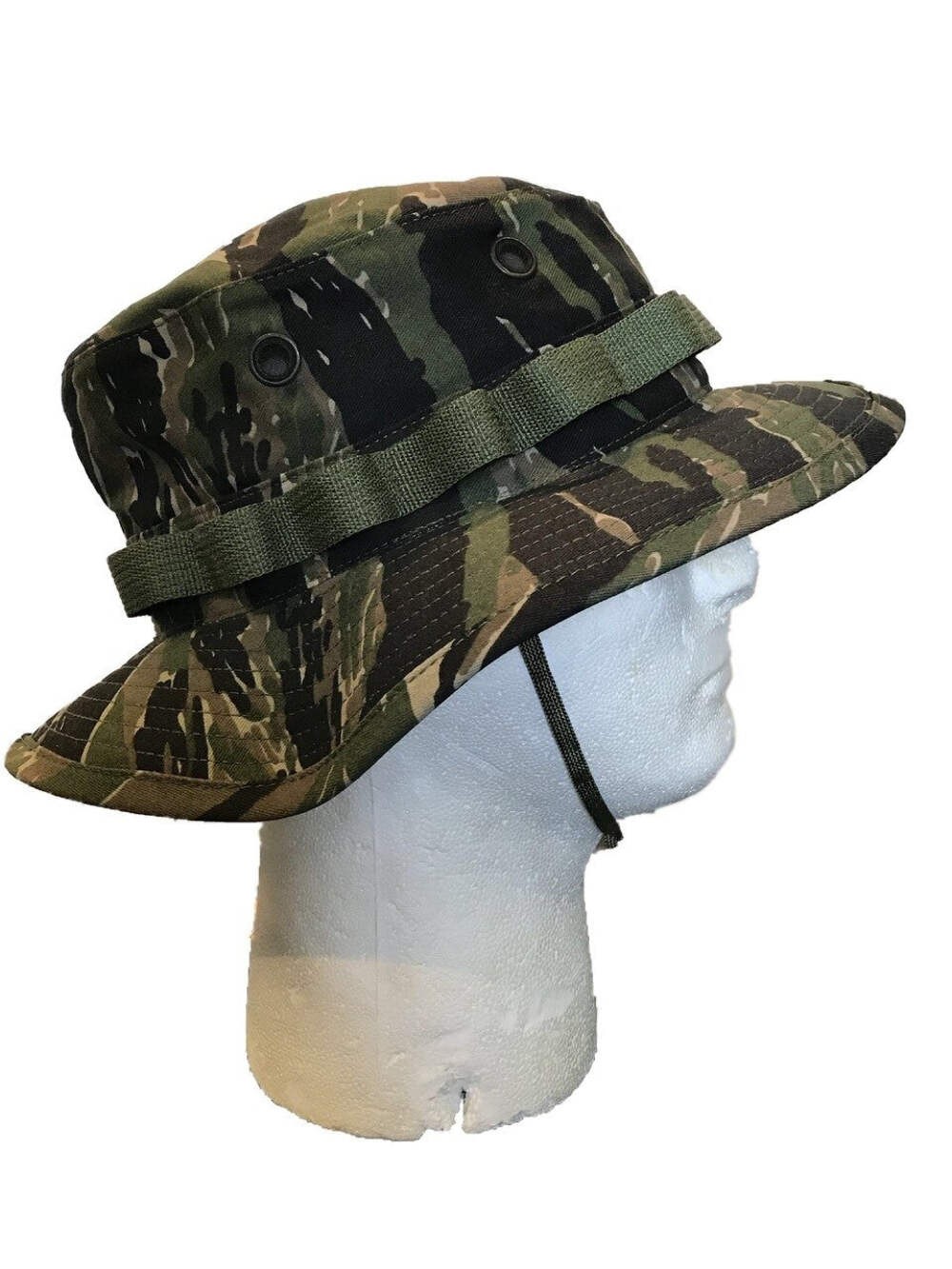 Original Military Issue Boonie Bush Hat 50/50 Nylon Cotton Made in USA