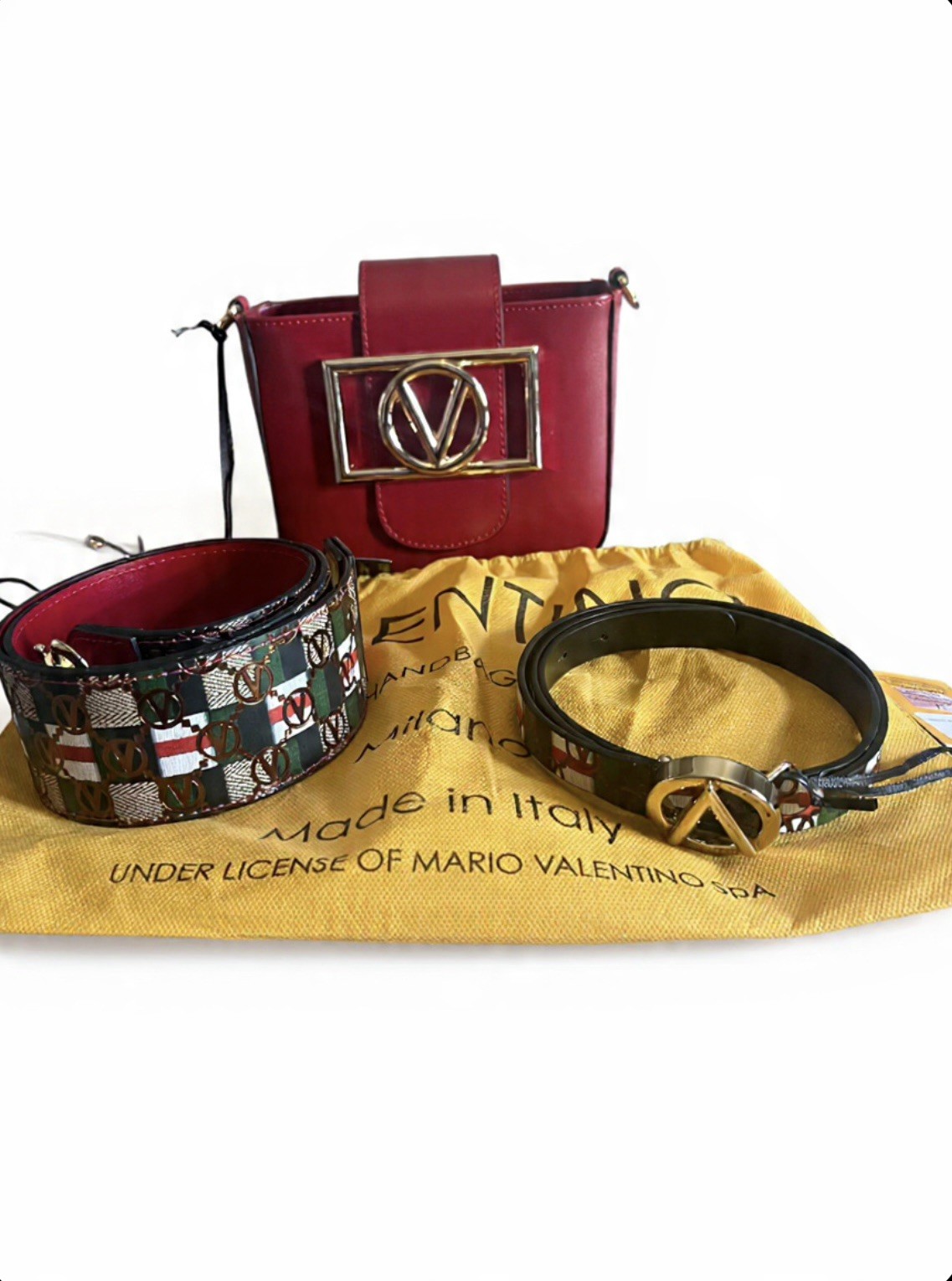 BRAND NEW!! Valentino handbag & Matching belt
