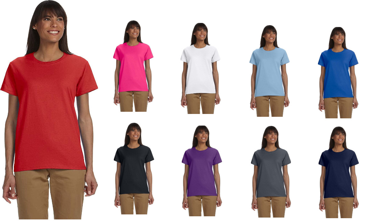 Gildan Ladies Ultra Cotton 6 oz T-Shirt G200L