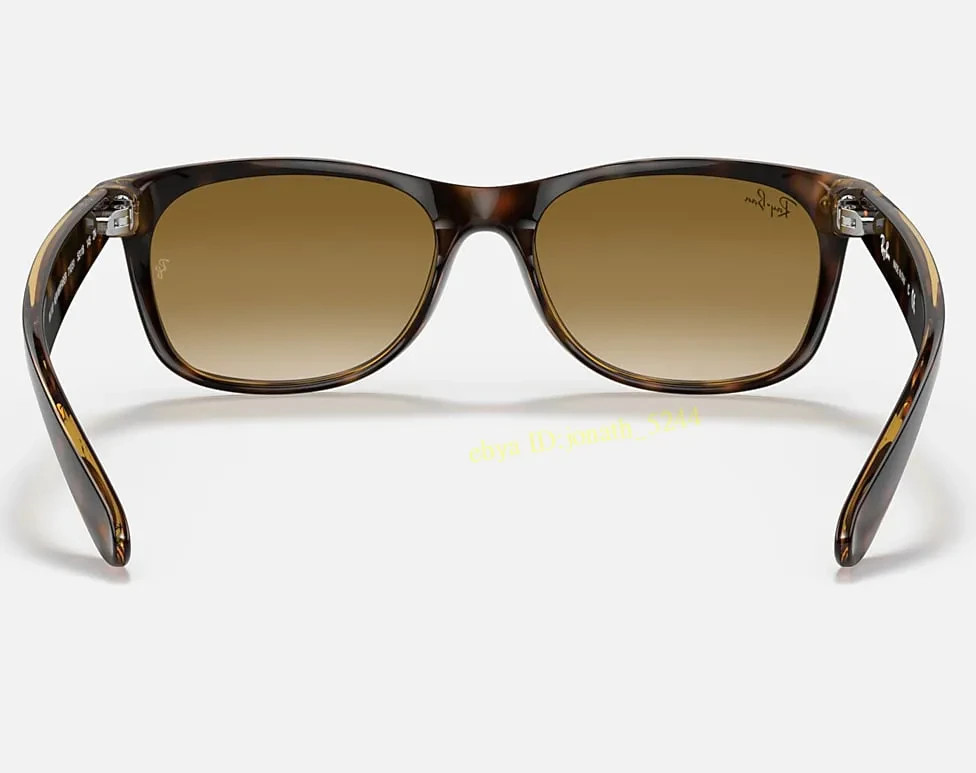 Ray-BanRB2132 NewWayfarer Sunglasses 55mm Havana Frame Light Brown Gradient Lens