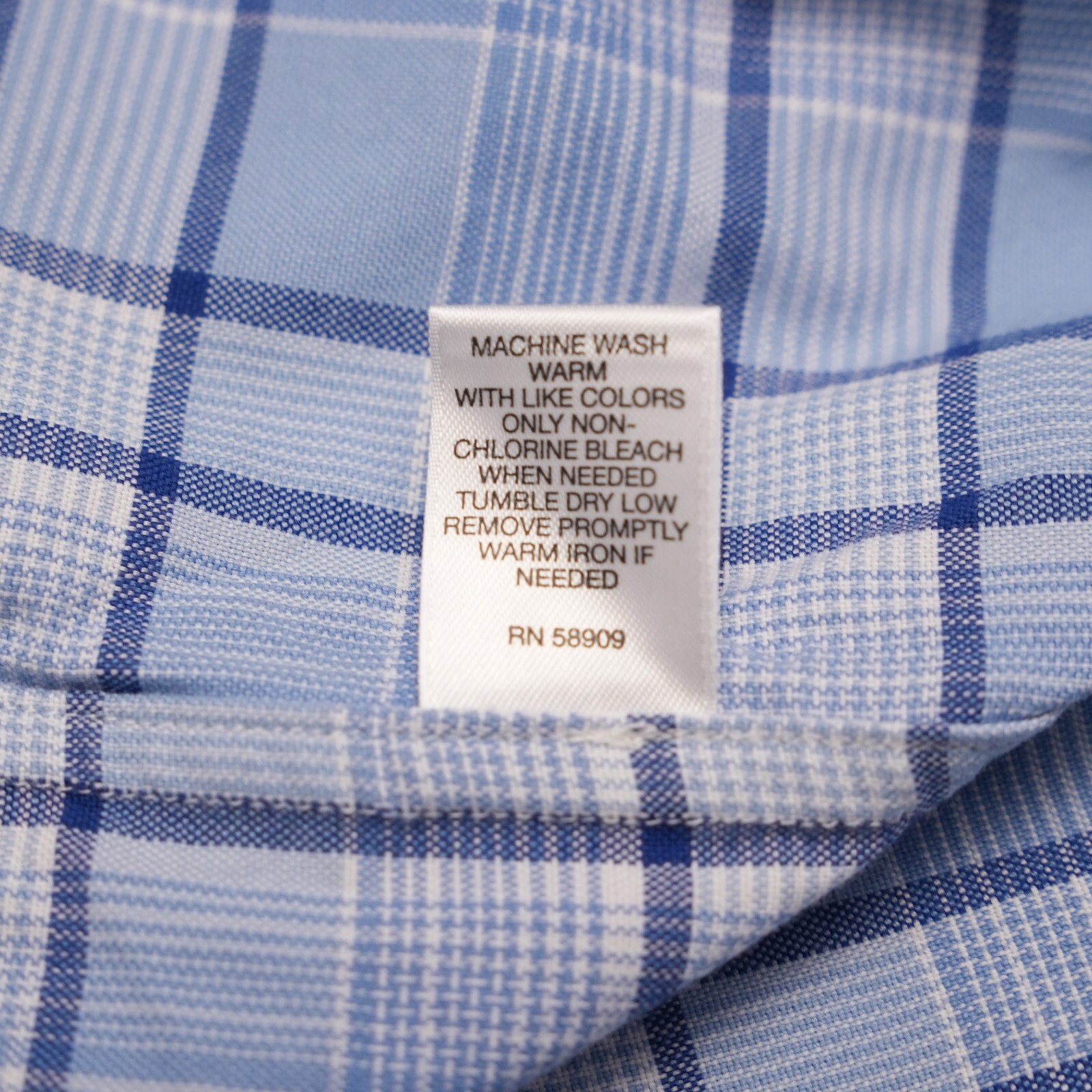Cremieux Men’s Short-Sleeve Shirt XL Blue Check 100% Cotton NWT $75