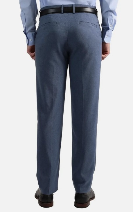 Kenneth Cole Men’s Slim Fit Dress Pants Stretch Waist Comfort Blue,Tan ,Gray