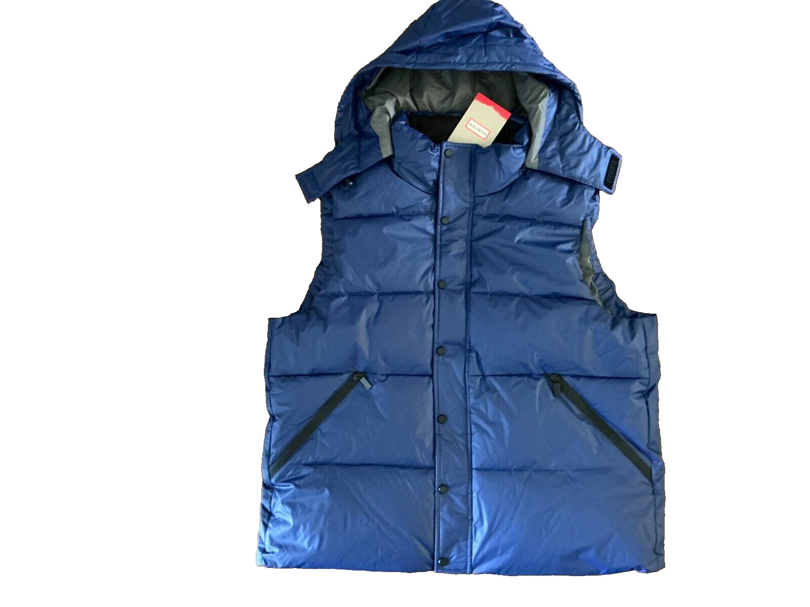 HUNTER Heavyweight CHISWELL Hooded Insulated Puffer VEST Jacket Men Size XXL NEW