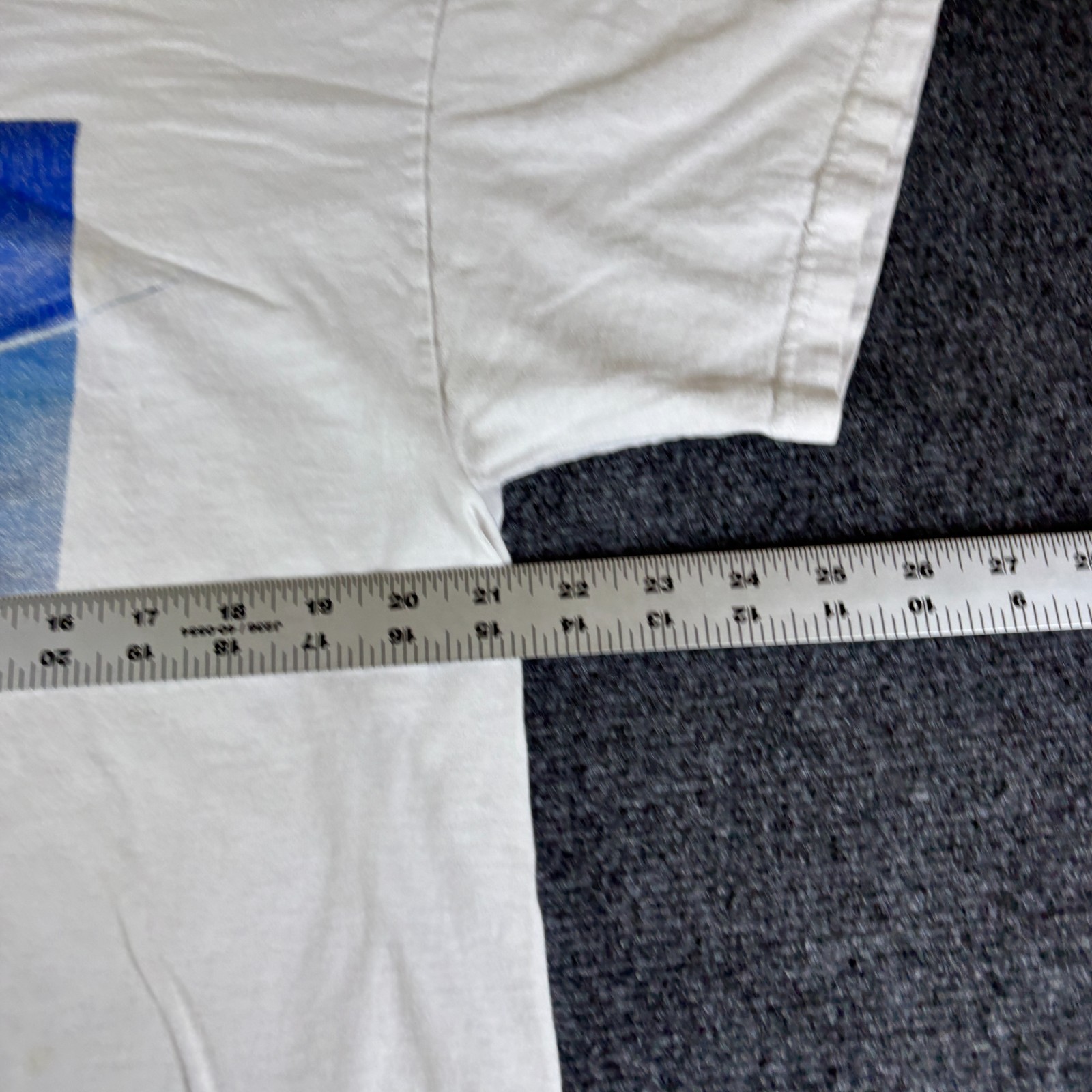 Boeing 787 Dreamliner T Shirt Mens Large White Airplane Graphic Tee Crewneck
