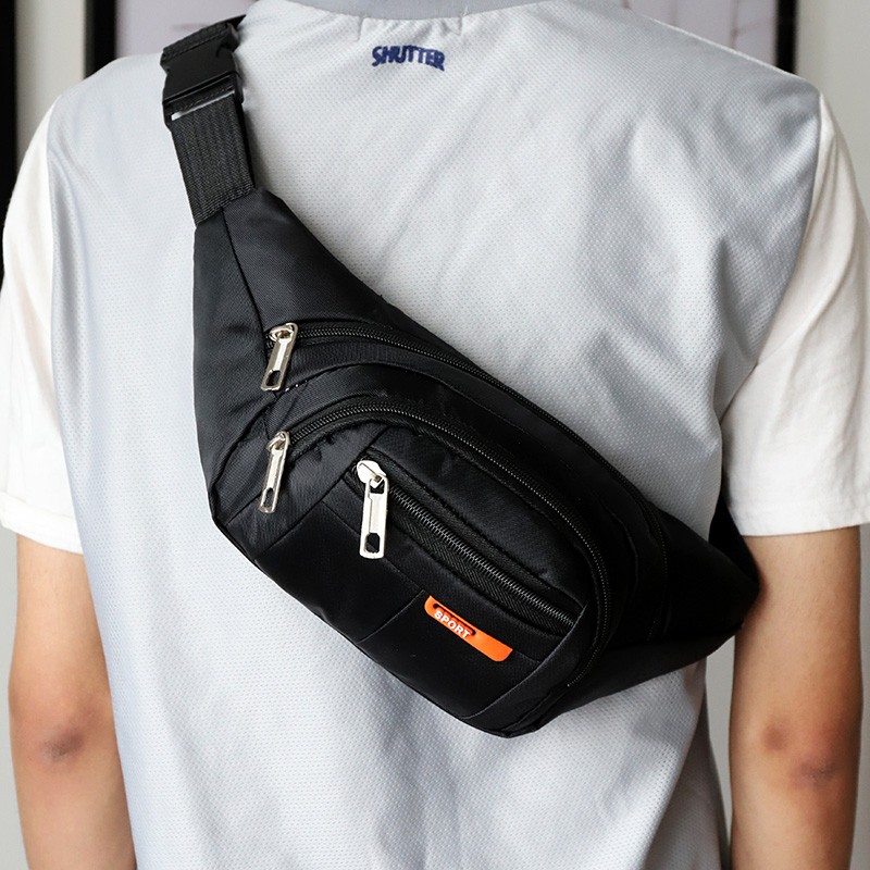 Waterproof Mobile Waist Bag Men’s Multifunctional Large Capacity Fanny Pack Bag