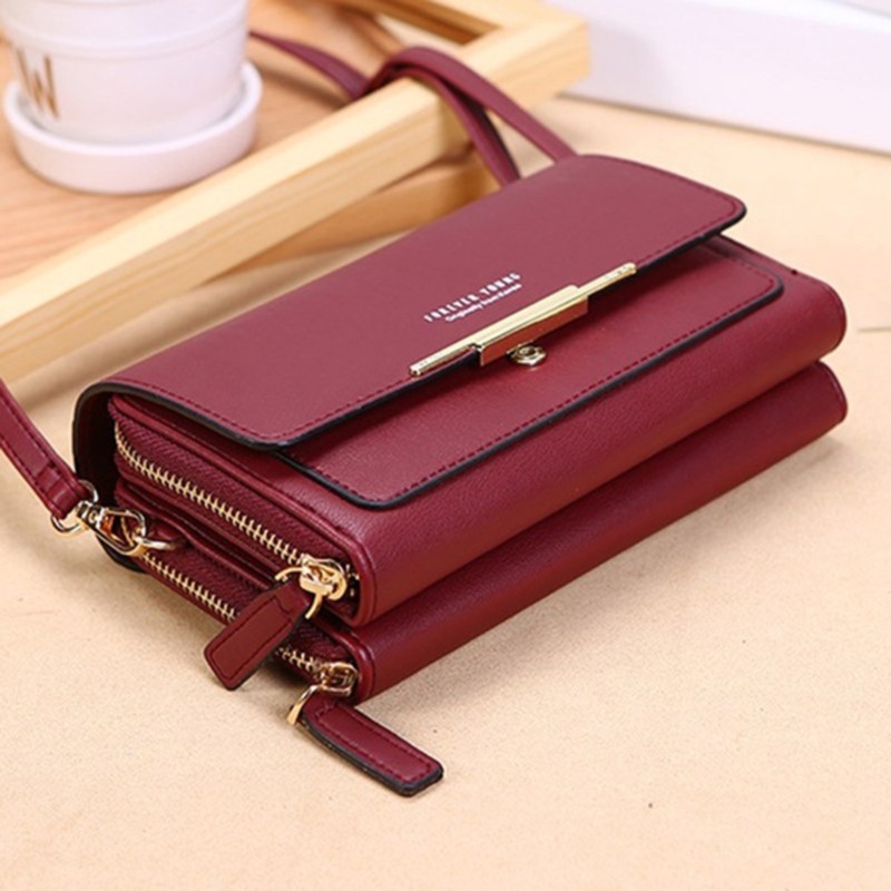 Women’s Wallet Korean Handbag Multi Card Large Capacity Casual Shoulder Bag
