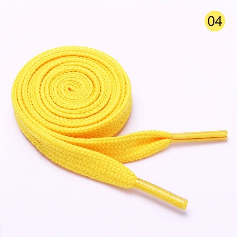 Fat Shoelaces Thick Flat 3/4″ Wide Shoelaces Solid Color for All Shoe Types