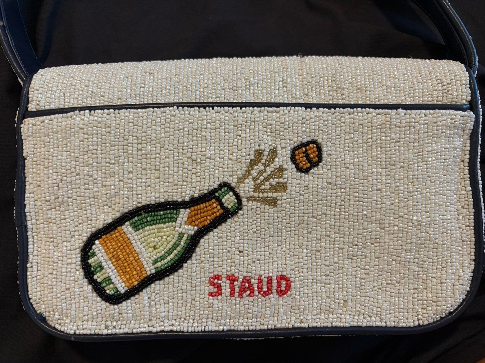 STAUD BEADED TOMMY BAG