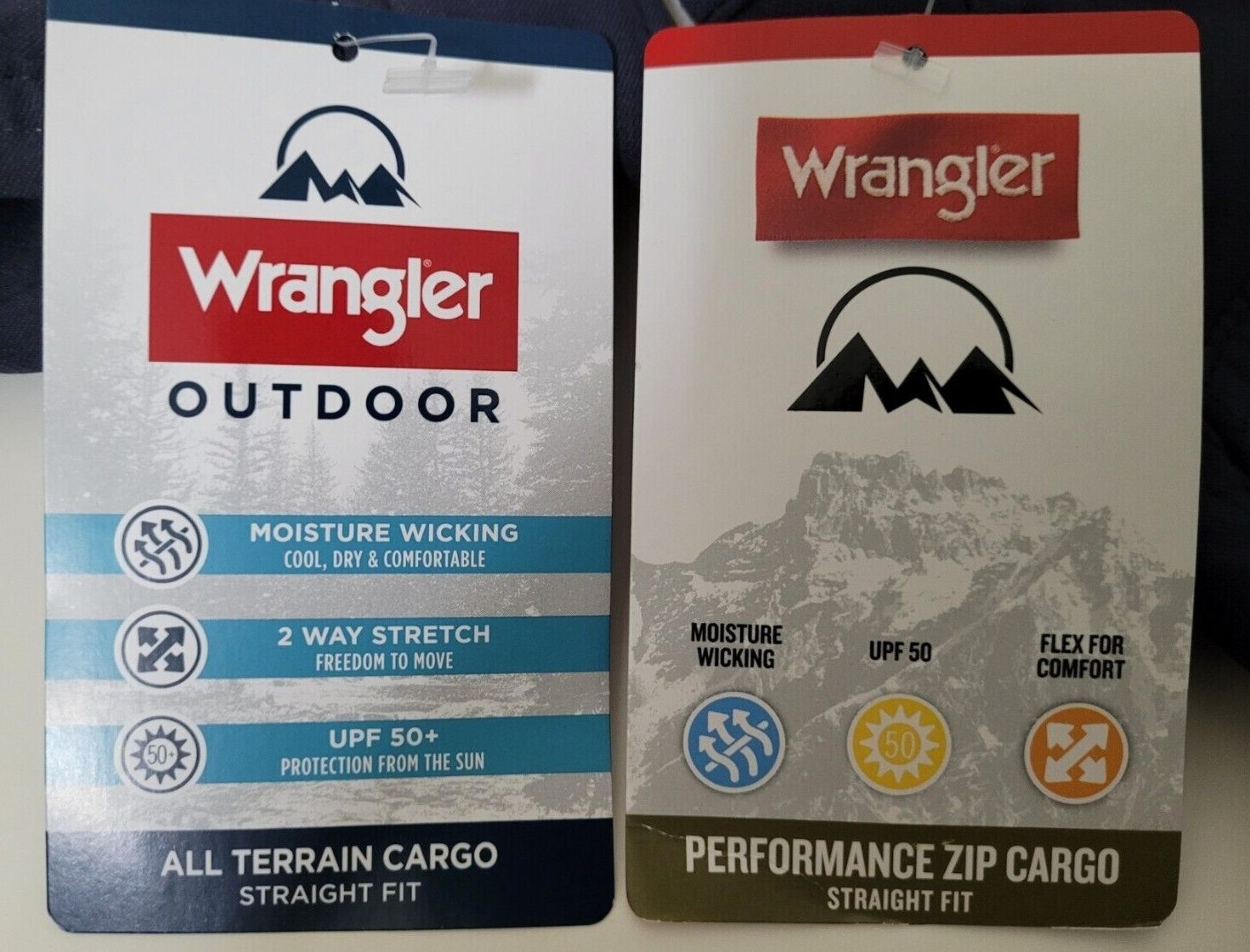 Wrangler Men’s Outdoor Performance Cargo Pant Flex Waistband