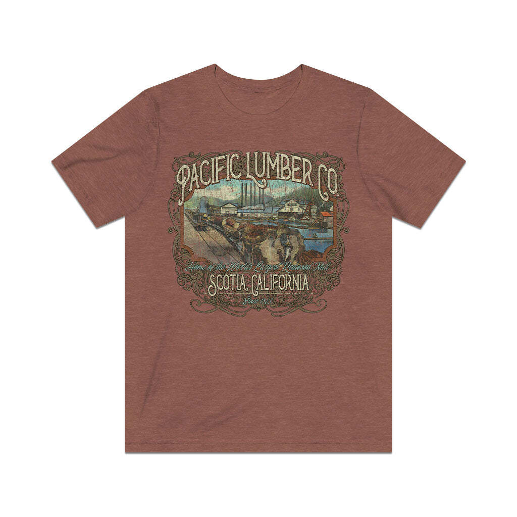 Pacific Lumber Company 1863 Vintage Men’s T-Shirt