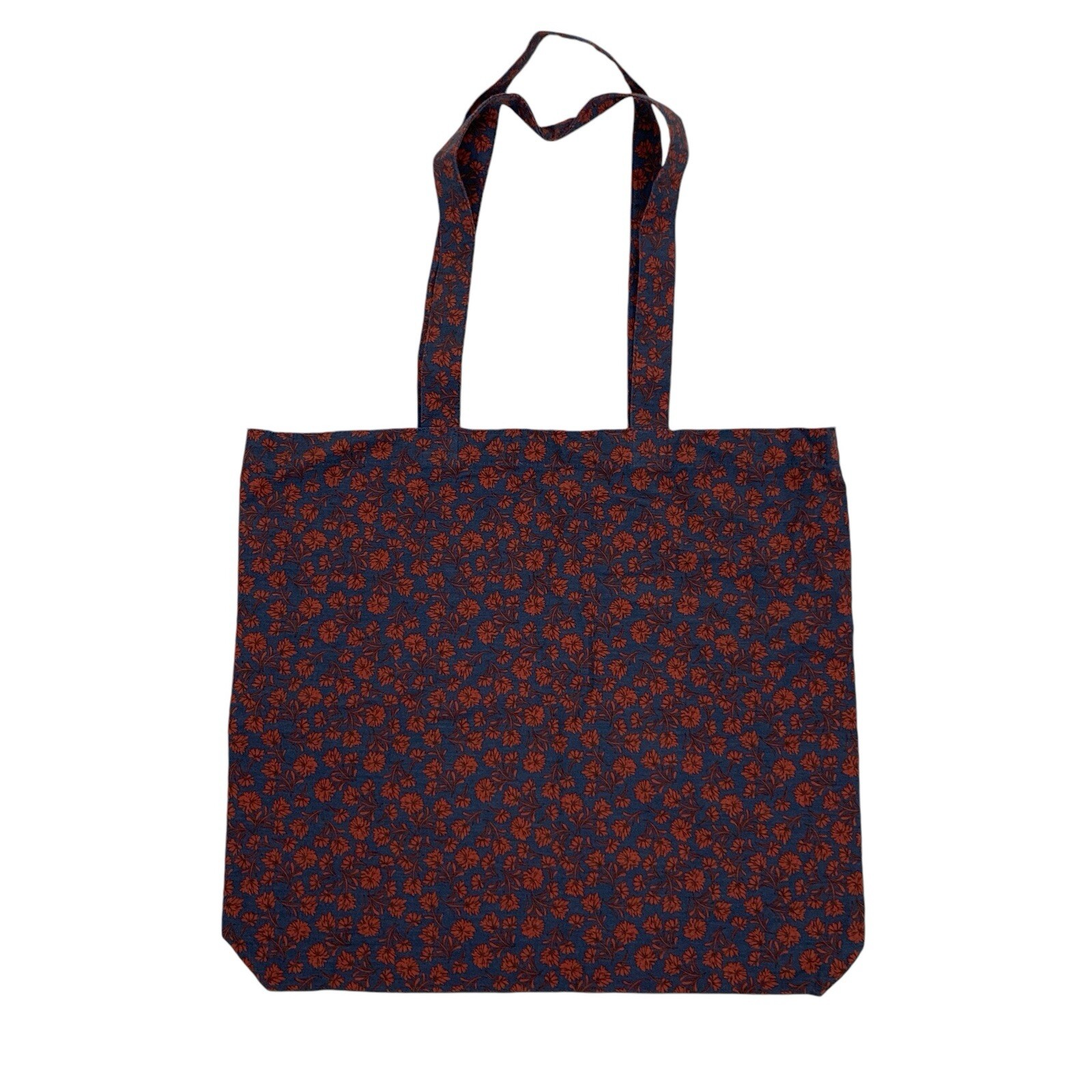 Fair Harbor Tote Bag 16×17 Navy Blue Eco Friendly Casual Travel Beach