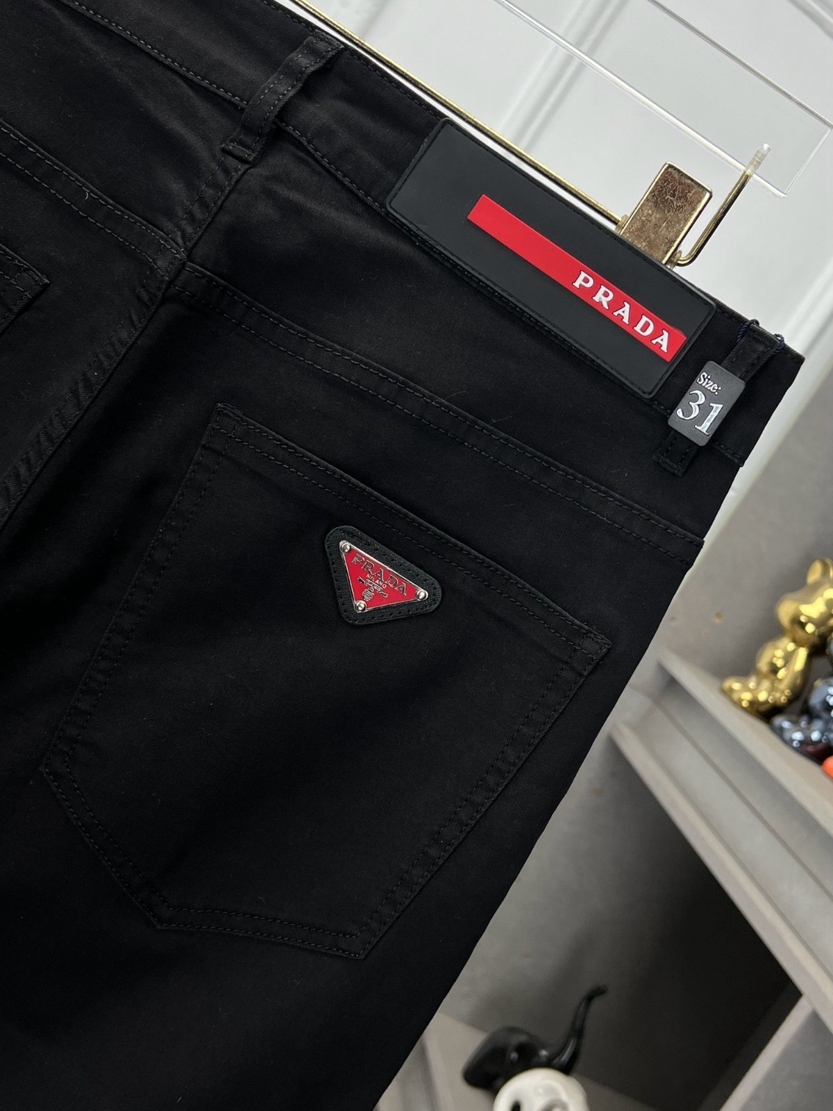 Prada Spring/Summer Men’s Slim-Fit Versatile Jeans — Waist Size 34