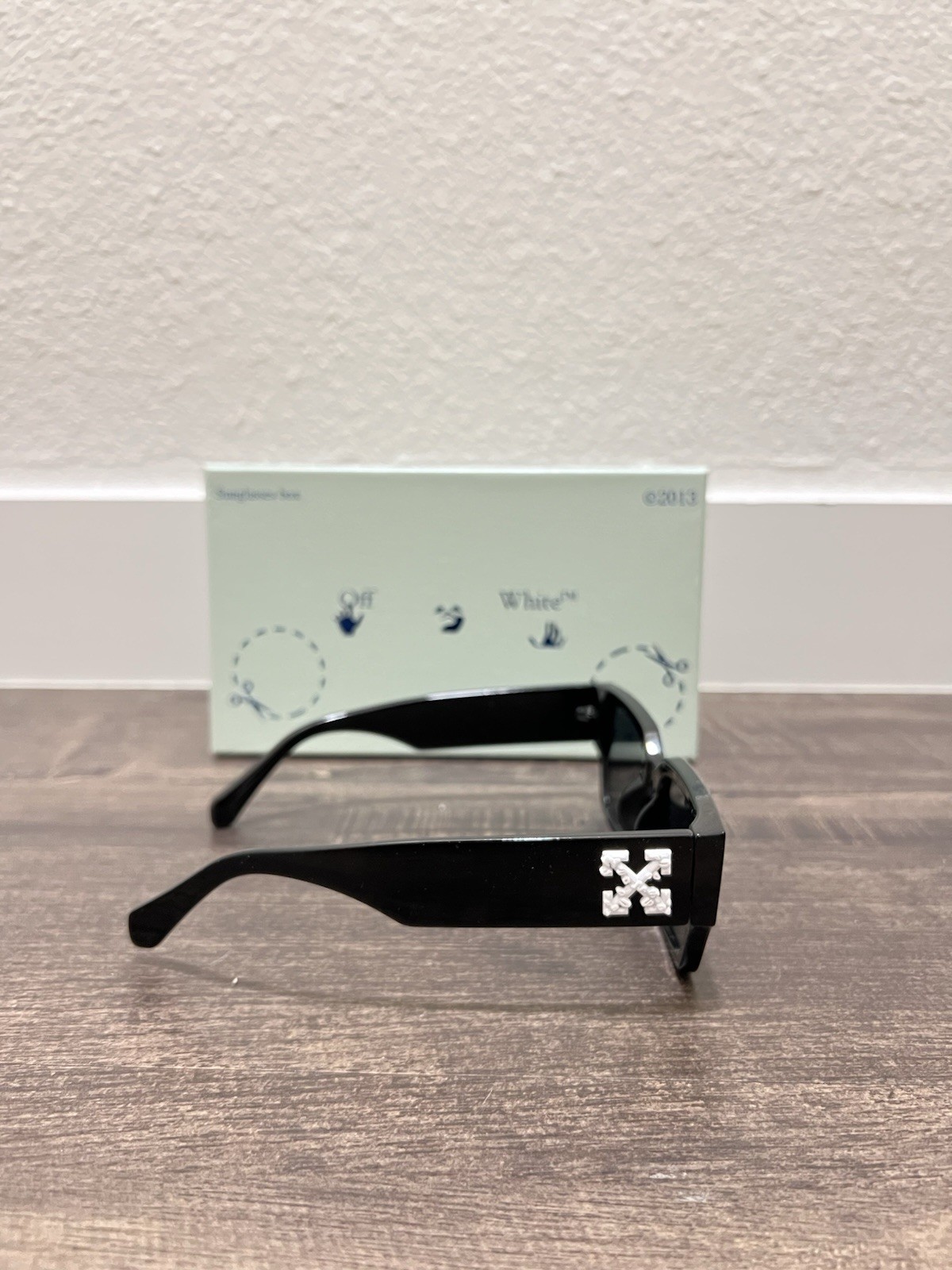 Off-White Virgil Black Limited Edition Unisex Sunglasses (With Box)