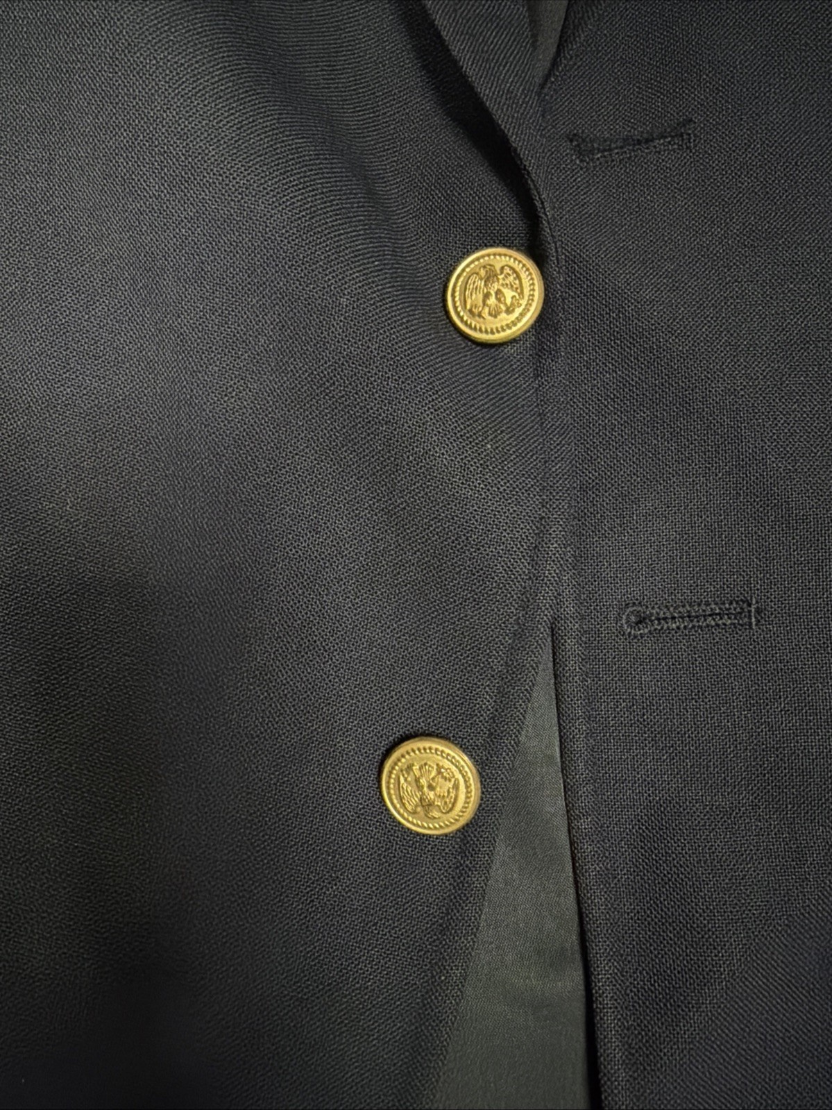 Mens Navy Blue Suit Coat Commodore Pins – Byc, Sbc, Yacht Clubs Biscayne Bt31