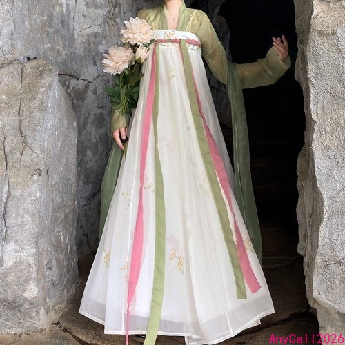Ancient Traditional Dress Original Hanfu Chinese Tang Dynasty Costumes Fairy