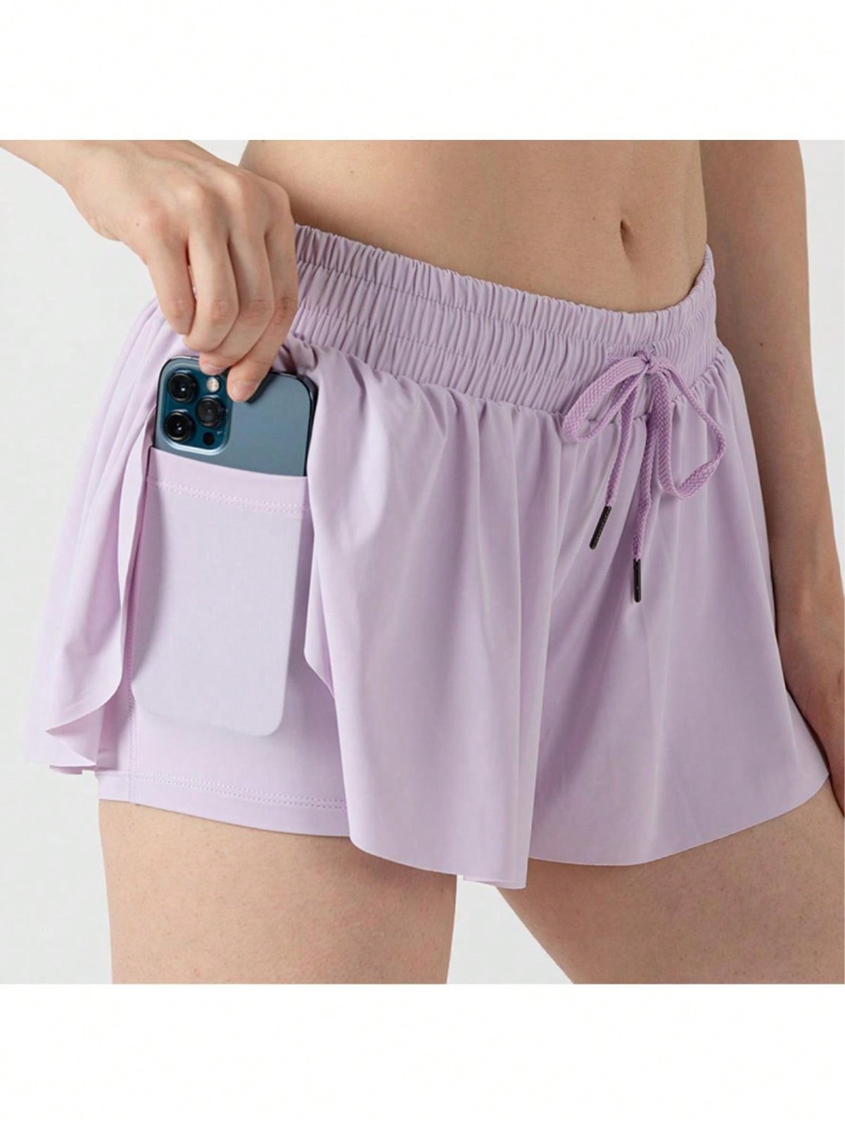 “SALE” Flowy Butterfly High Waisted Athletic Shorts For Women Yoga Gym Tennis