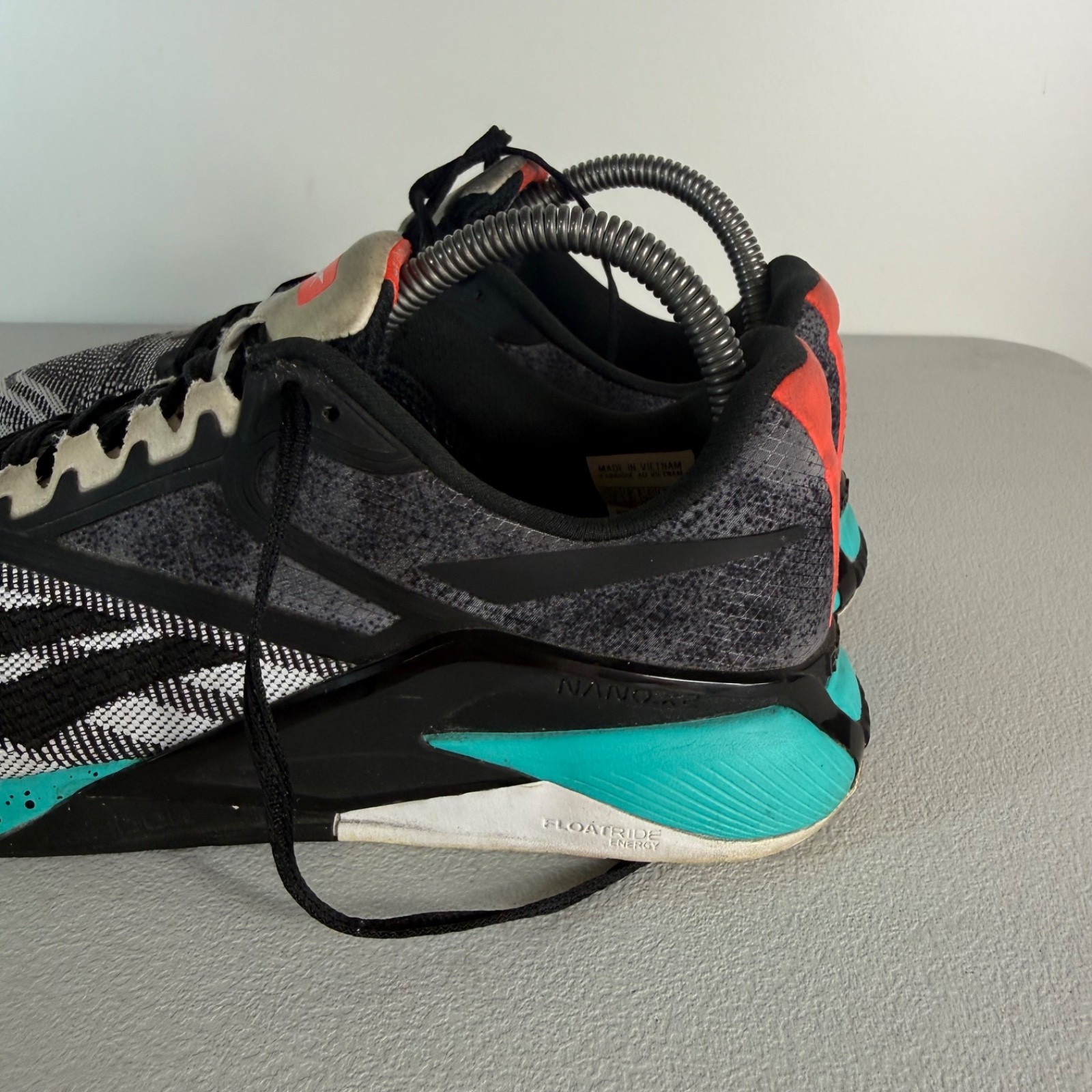 Women Reebok Nano X2 TR Adventure Training Shoes Blue Black Mens US 7 UK 6 EU 39