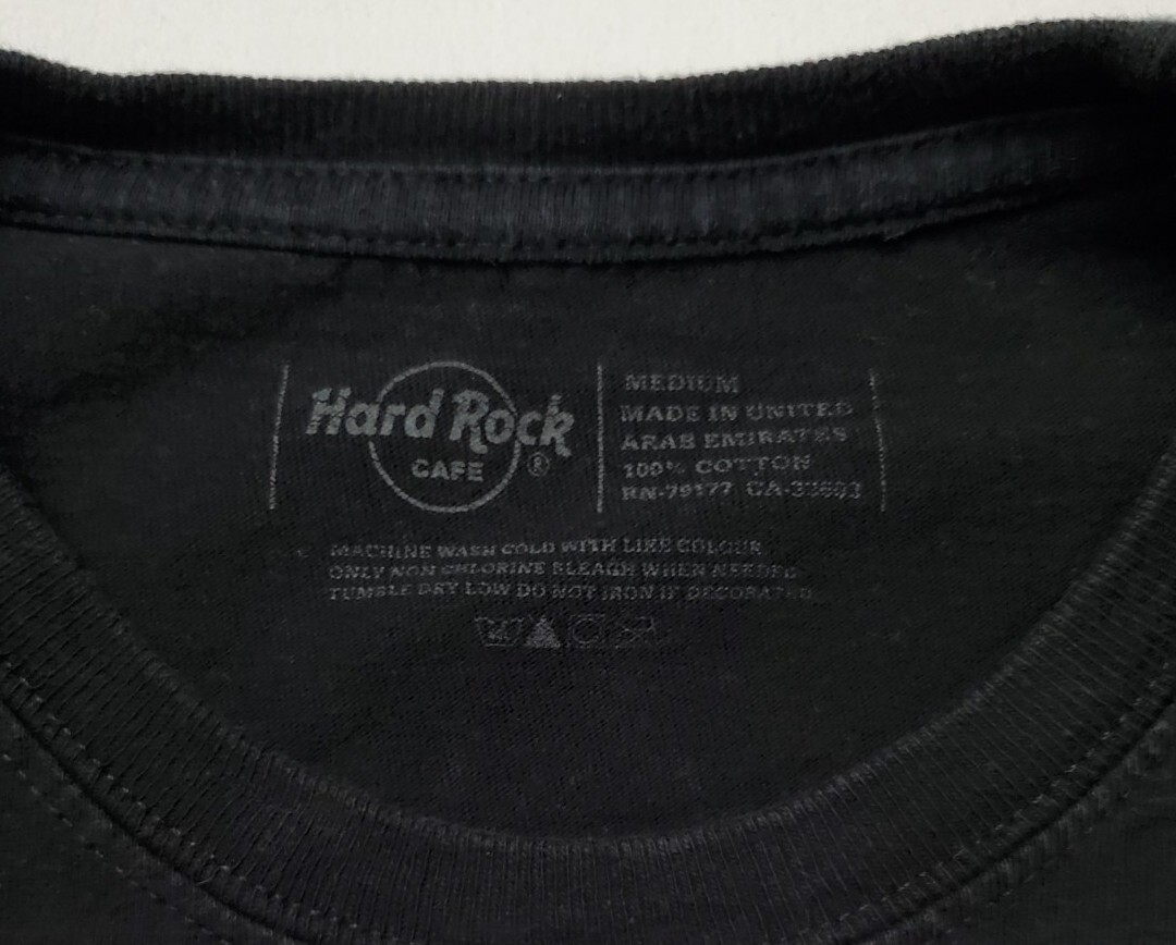 Hard Rock Cafe Berlin T-Shirt Mens Medium Black Cotton, Logo Promotion Germany