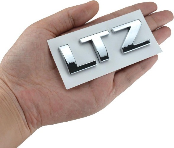 Replacement for LTZ Letter Nameplate Emblem, Badge 2008-2015 (1pc Chrome)