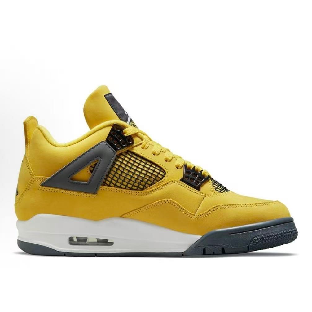 Air Jordan 4 Retro “Tour Yellow” Lightning Men’s Mid Top