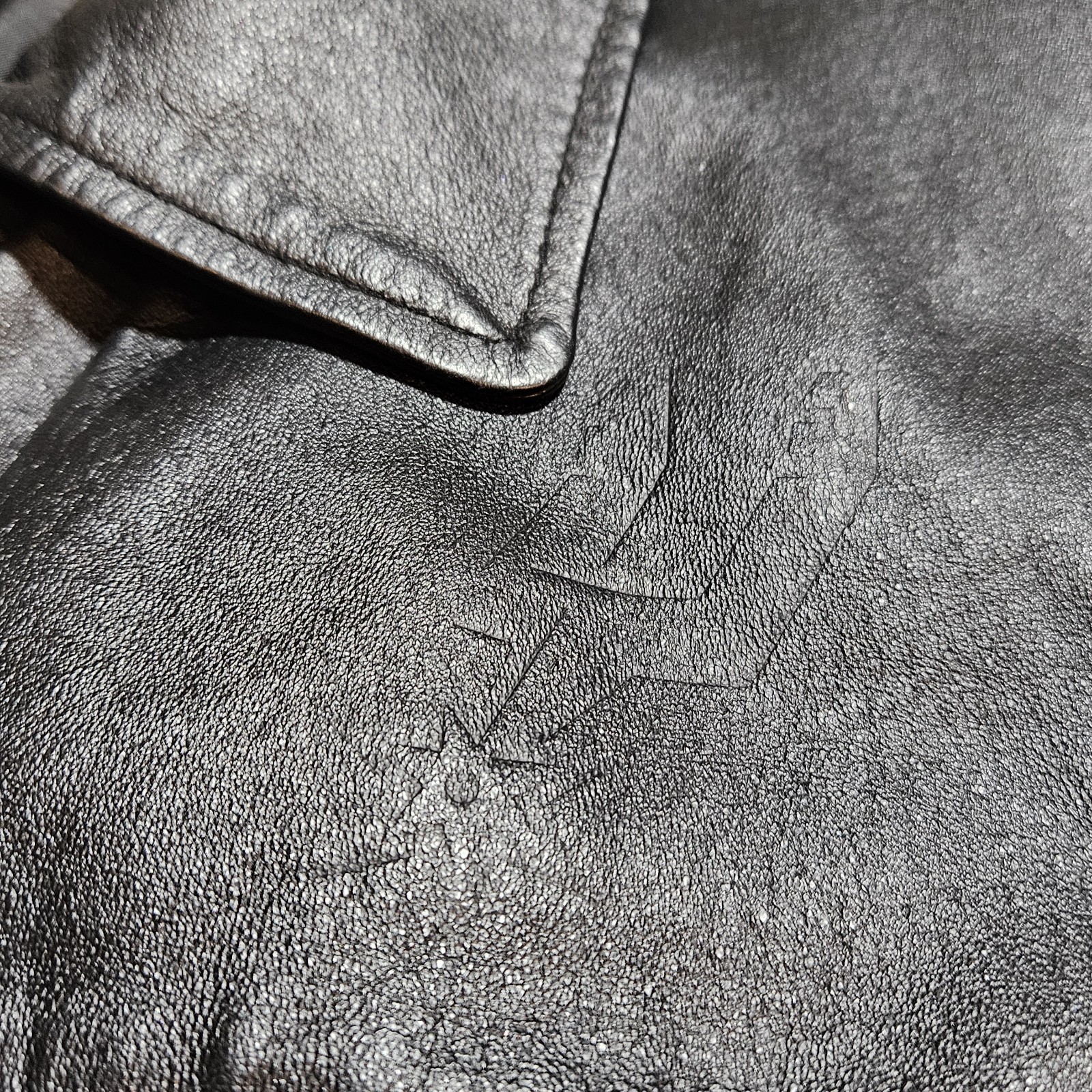 VTG Leather Aviator Jacket Spurs Basketball Medium Bomber Pilot Maverick Biker