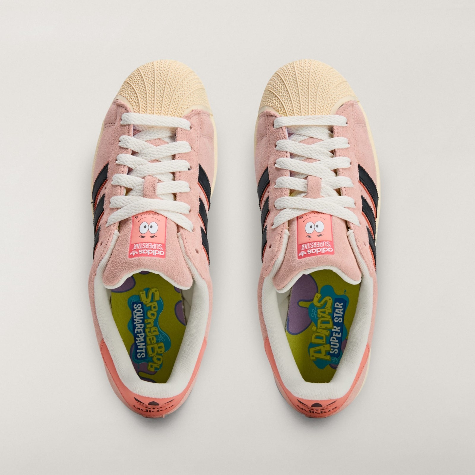 adidas SpongeBob SquarePants x Adidas Superstar Patrick Star JQ6778 Men Size
