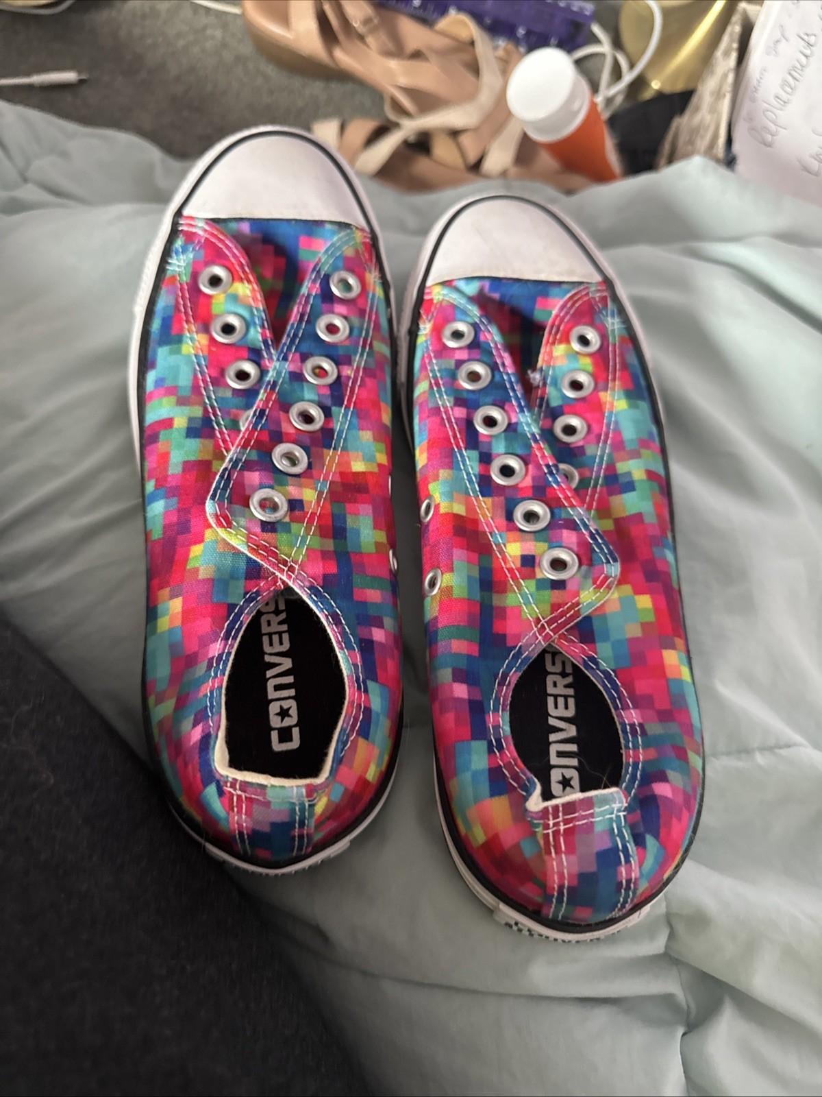 Converse All Stars Pixels Multi-color Shoes Men 4 Women’s 6