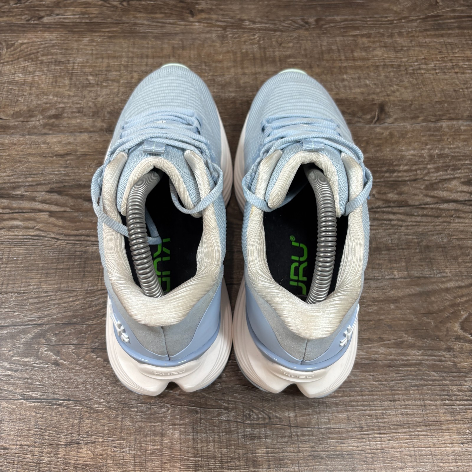 Kuru Atom 2 Shoes Women’s 6.5 M Mist Blue Bright White Walking Running Sneakers