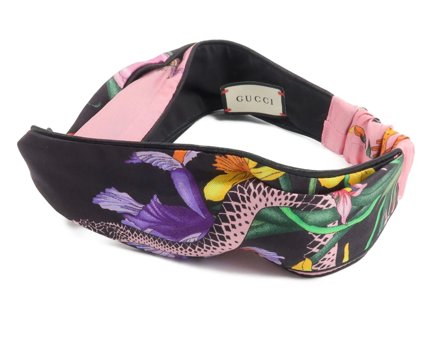 Gucci Floral Silk Headband