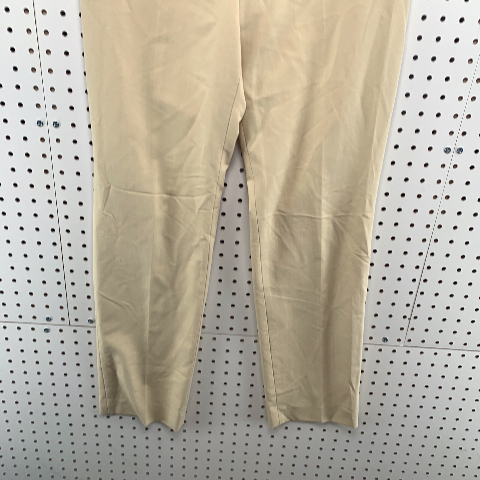 Pendleton Womens Business Pants Beige Size 4 Polyester Spandex blend 28X30