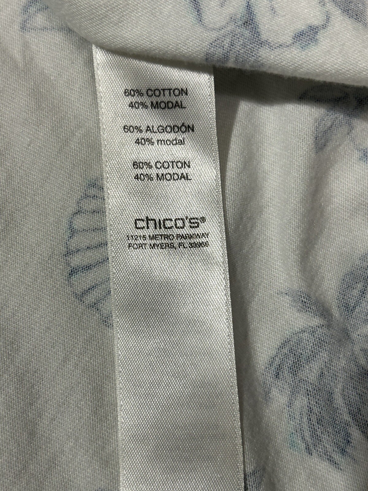 Weekends by Chico’s Womens Shirt Size 0 Multicolor Summer Beach Embellished