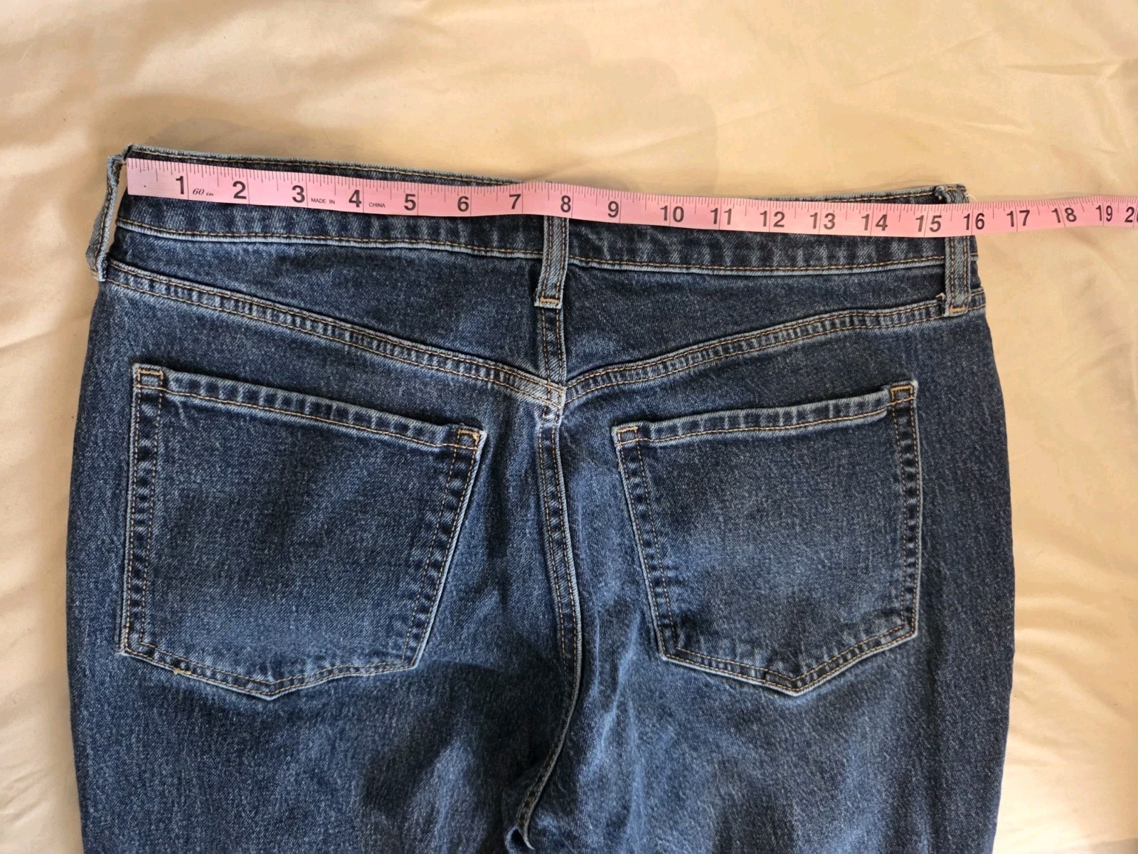 Old Navy OG Straight High-Rise Button Fly Cropped Jeans 12P