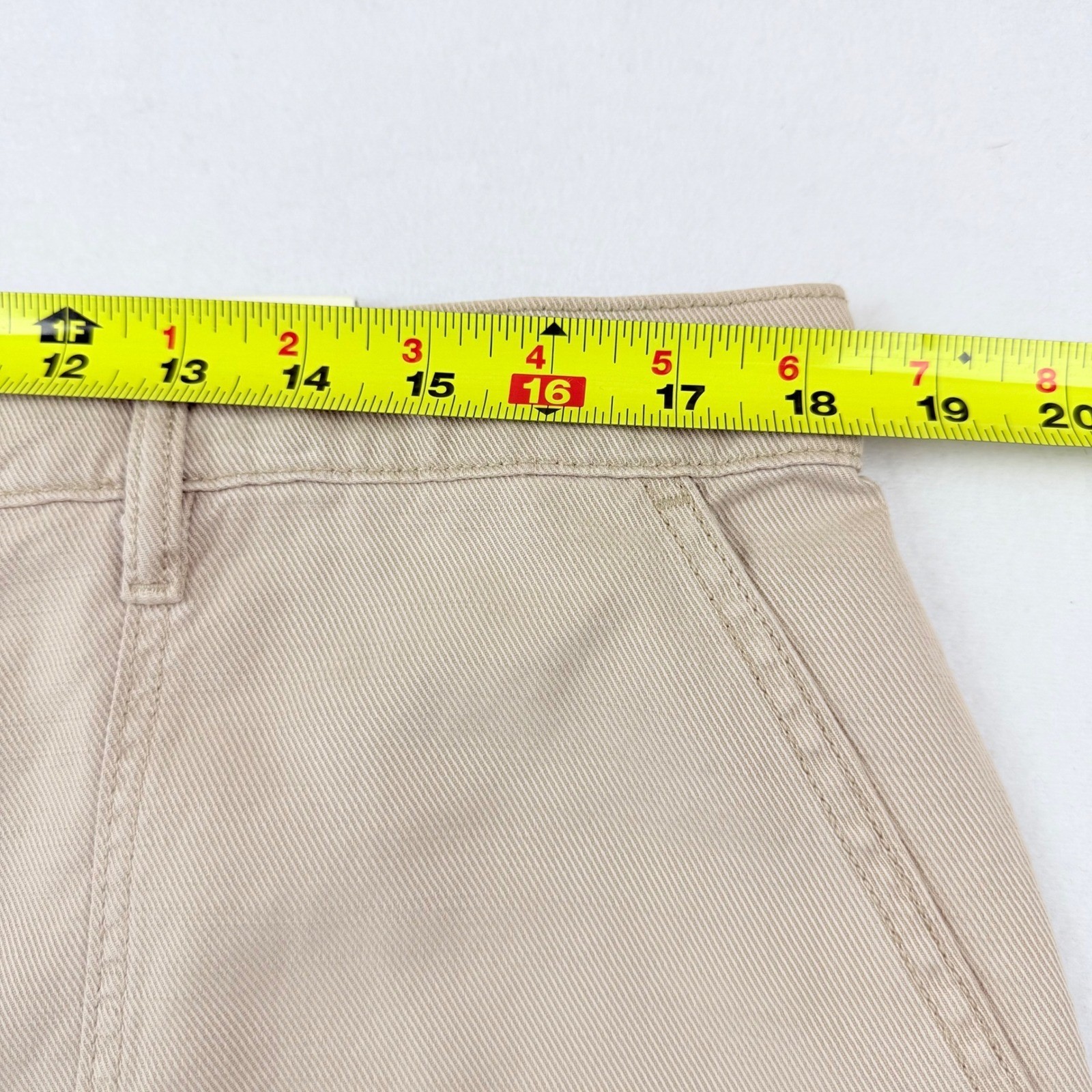 a.n.a Women’s Brown High Rise Wide-Leg Pants Size 18 Zip/Elastic Back Waist NWT
