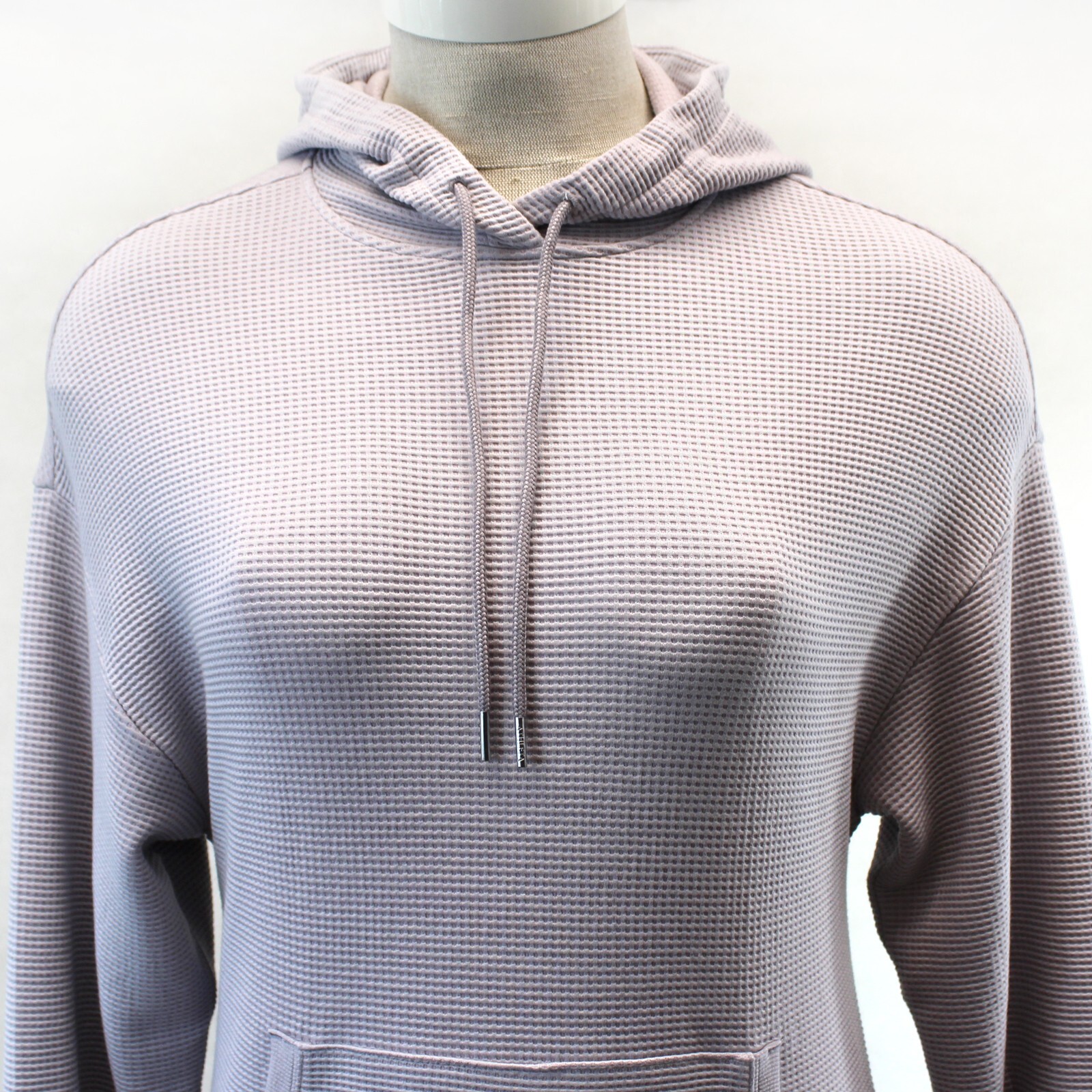 ATHLETA Light Purple Textured Pockets Hoodie Sweatshirt XLTall