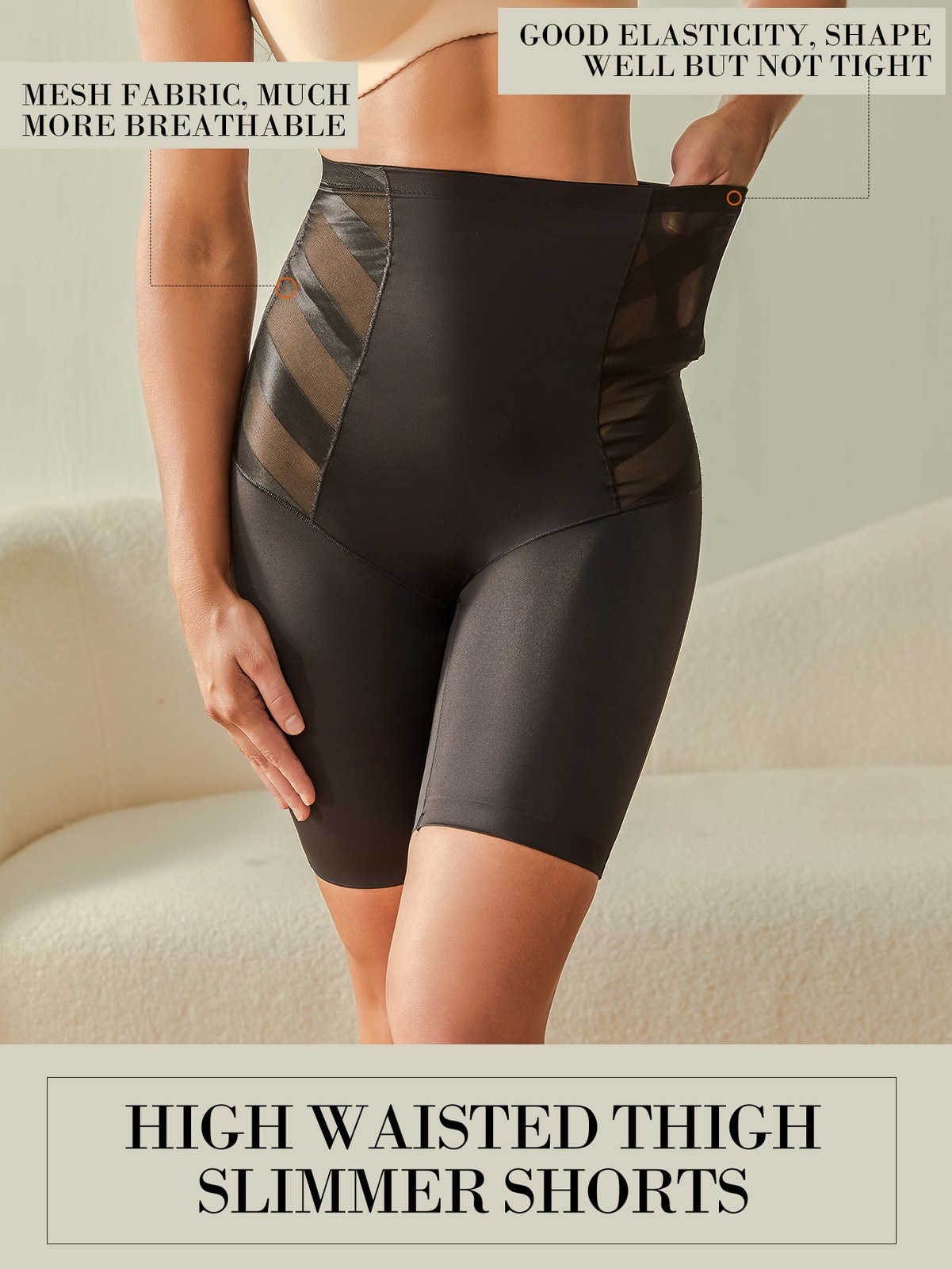 Fajas Colombianas Levanta Cola Butt Lifter Shorts High Waist Tummy Shapewear